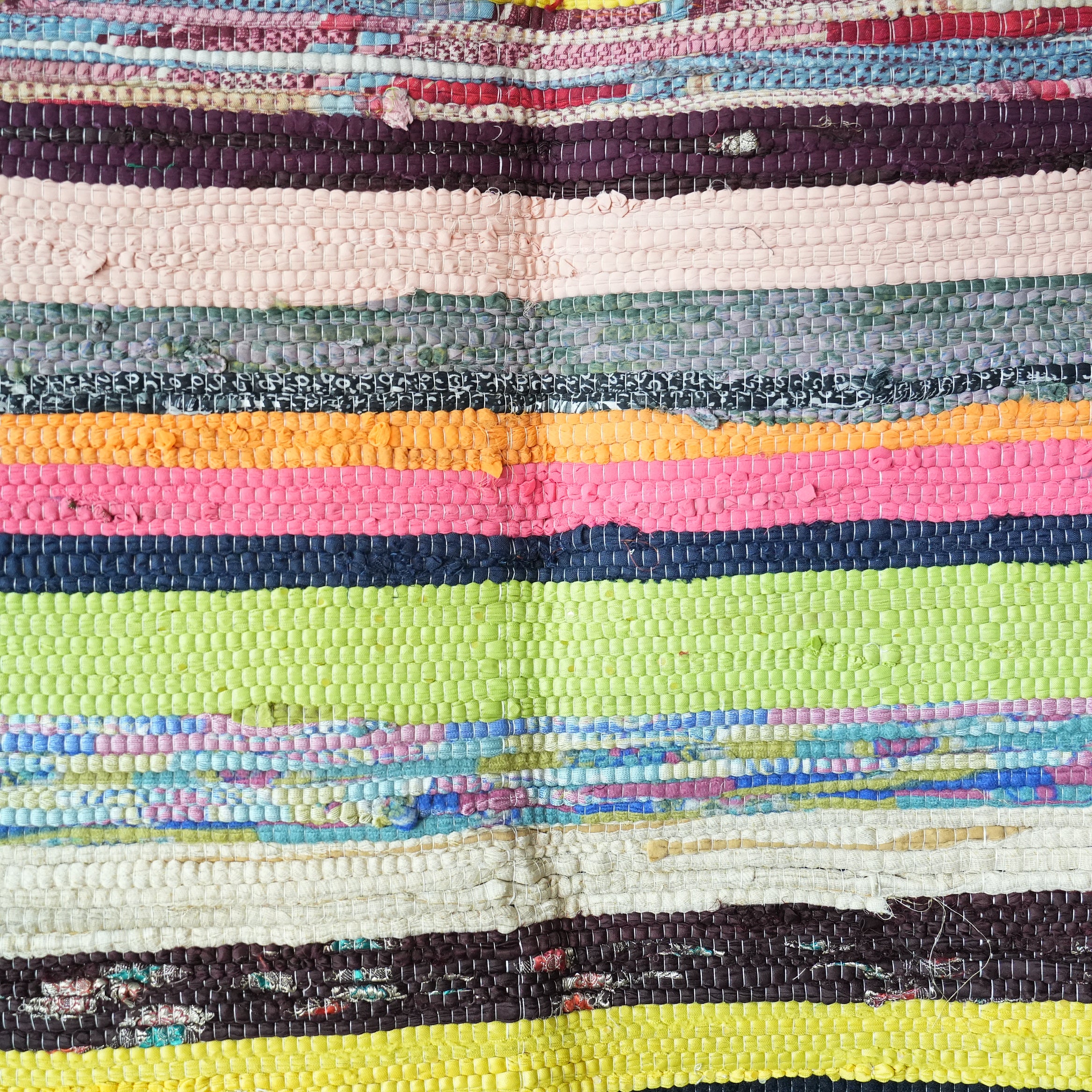 SCRAP FABRIC RUG B