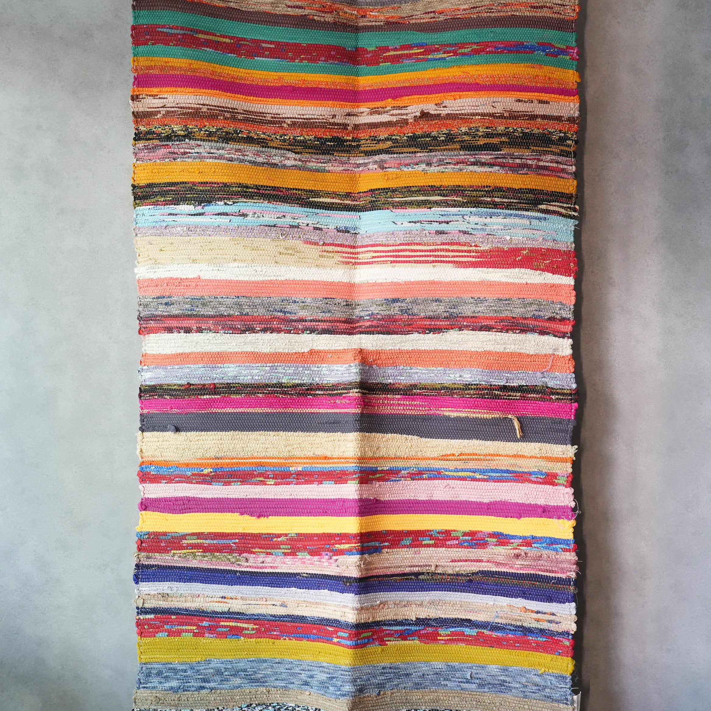 SCRAP FABRIC RUG D