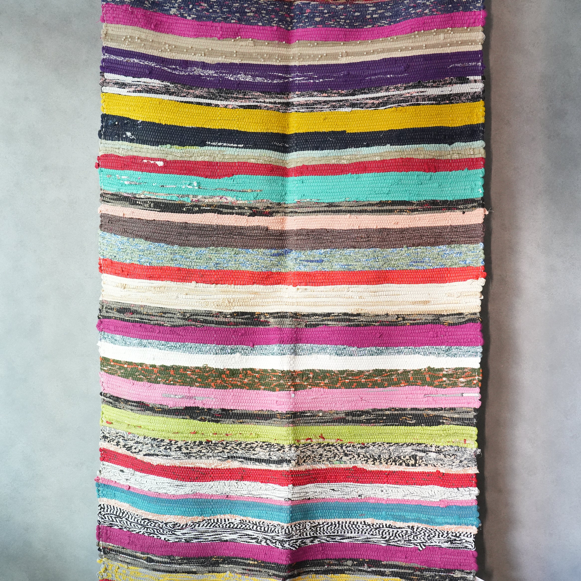 SCRAP FABRIC RUG F