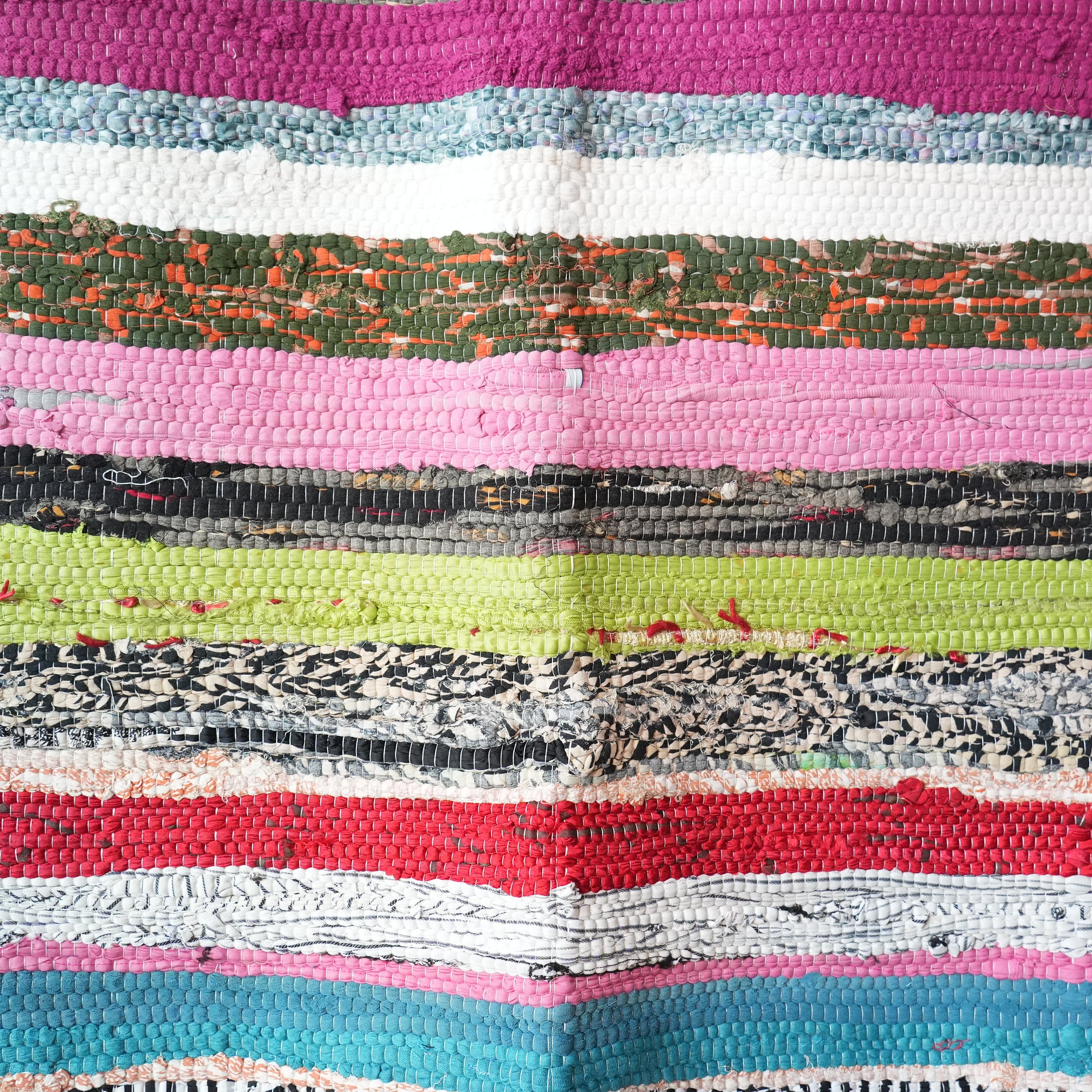 SCRAP FABRIC RUG F