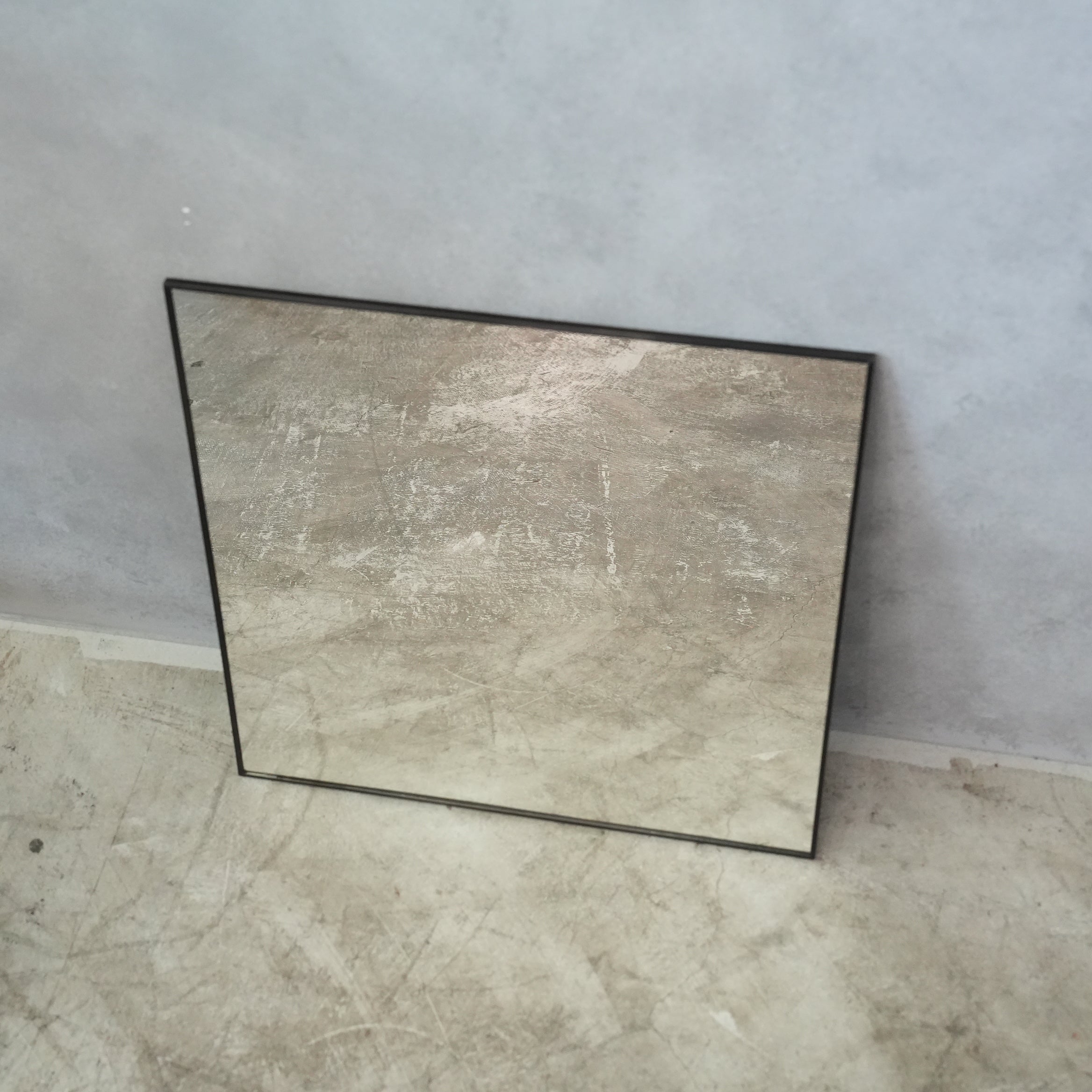 Odier Brass Mirror Square