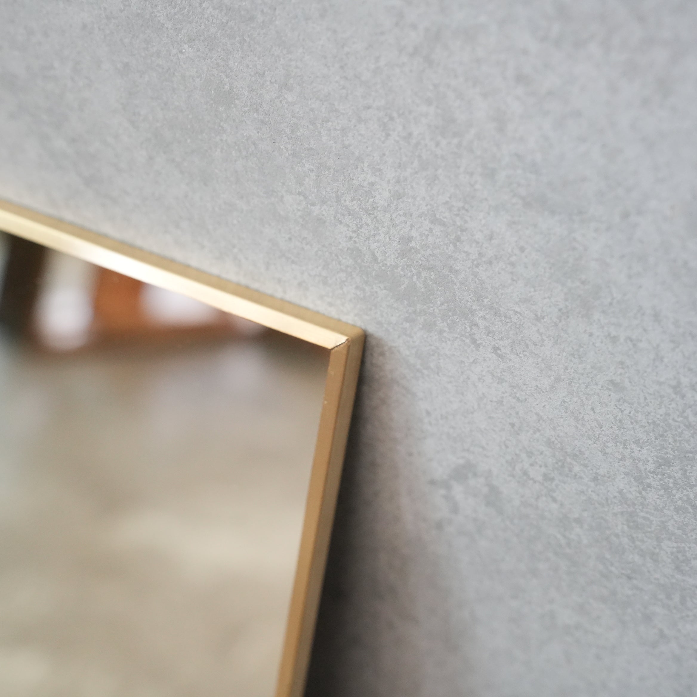 Odier Brass Mirror Square