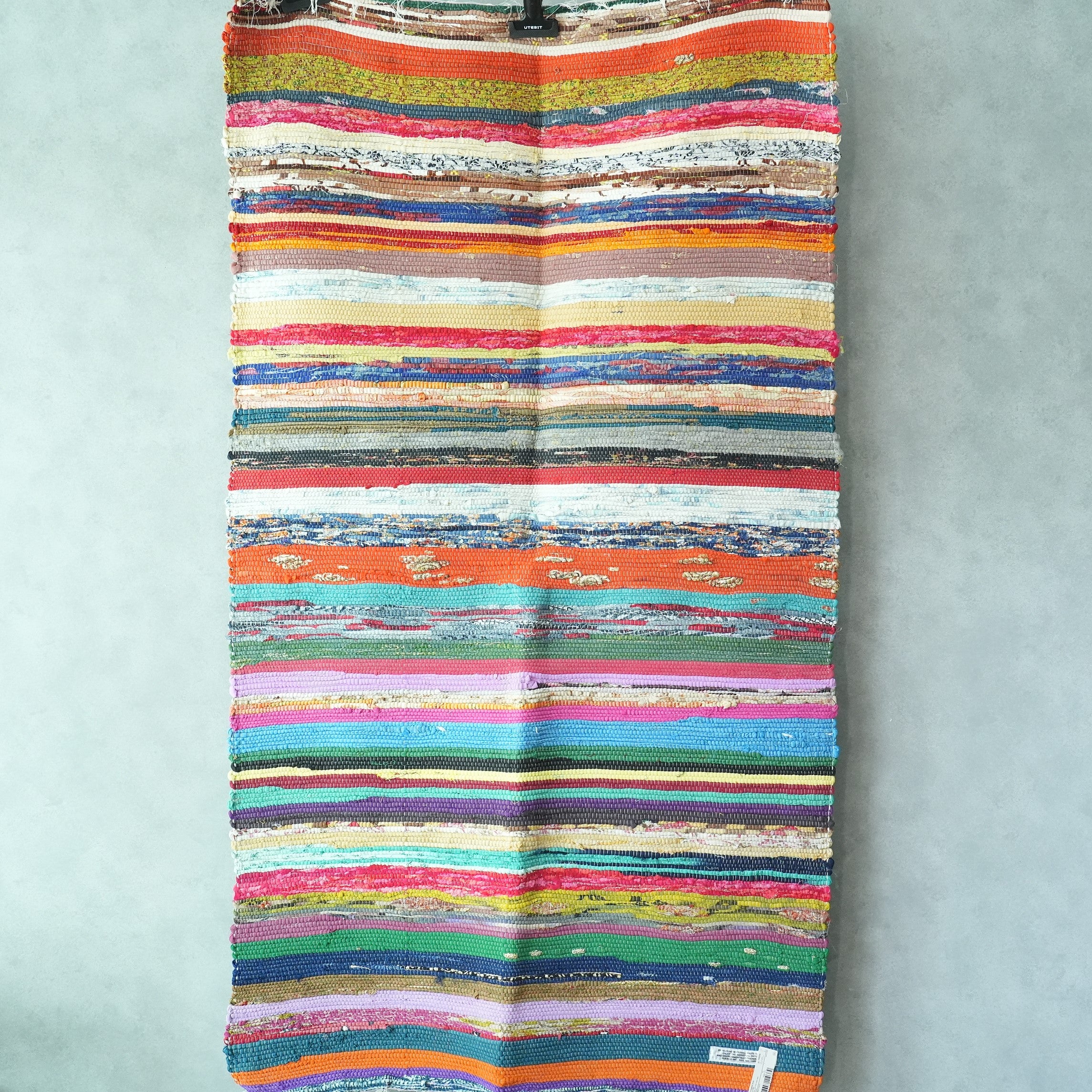 SCRAP FABRIC RUG D