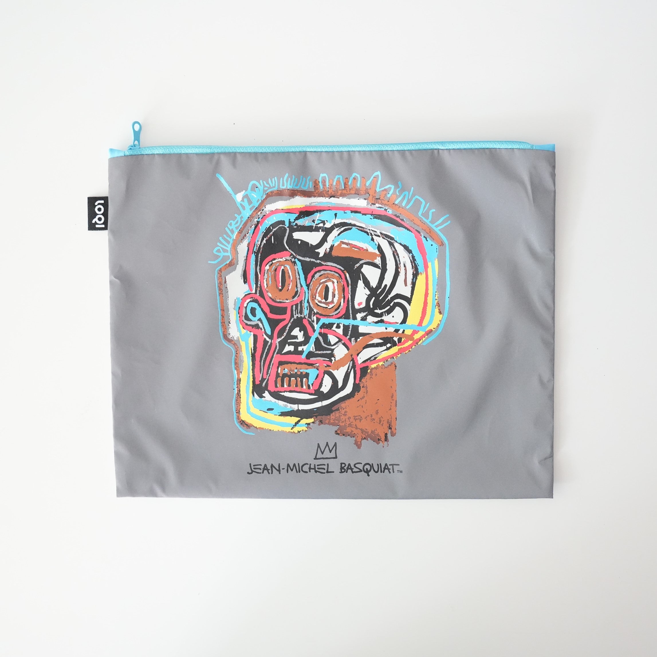 Reflective Zip Pouch Set  BASQUIAT