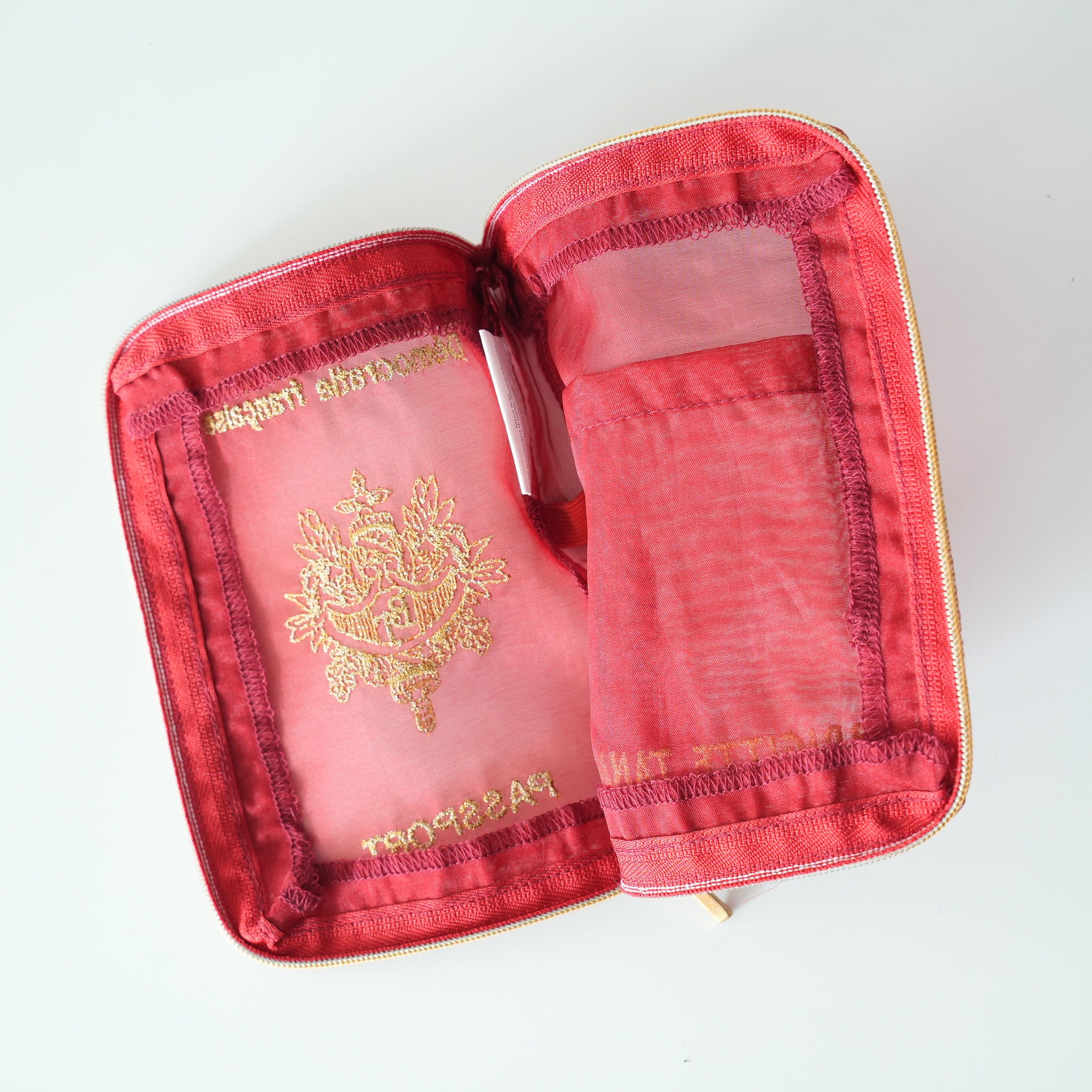 French Passport Pouch