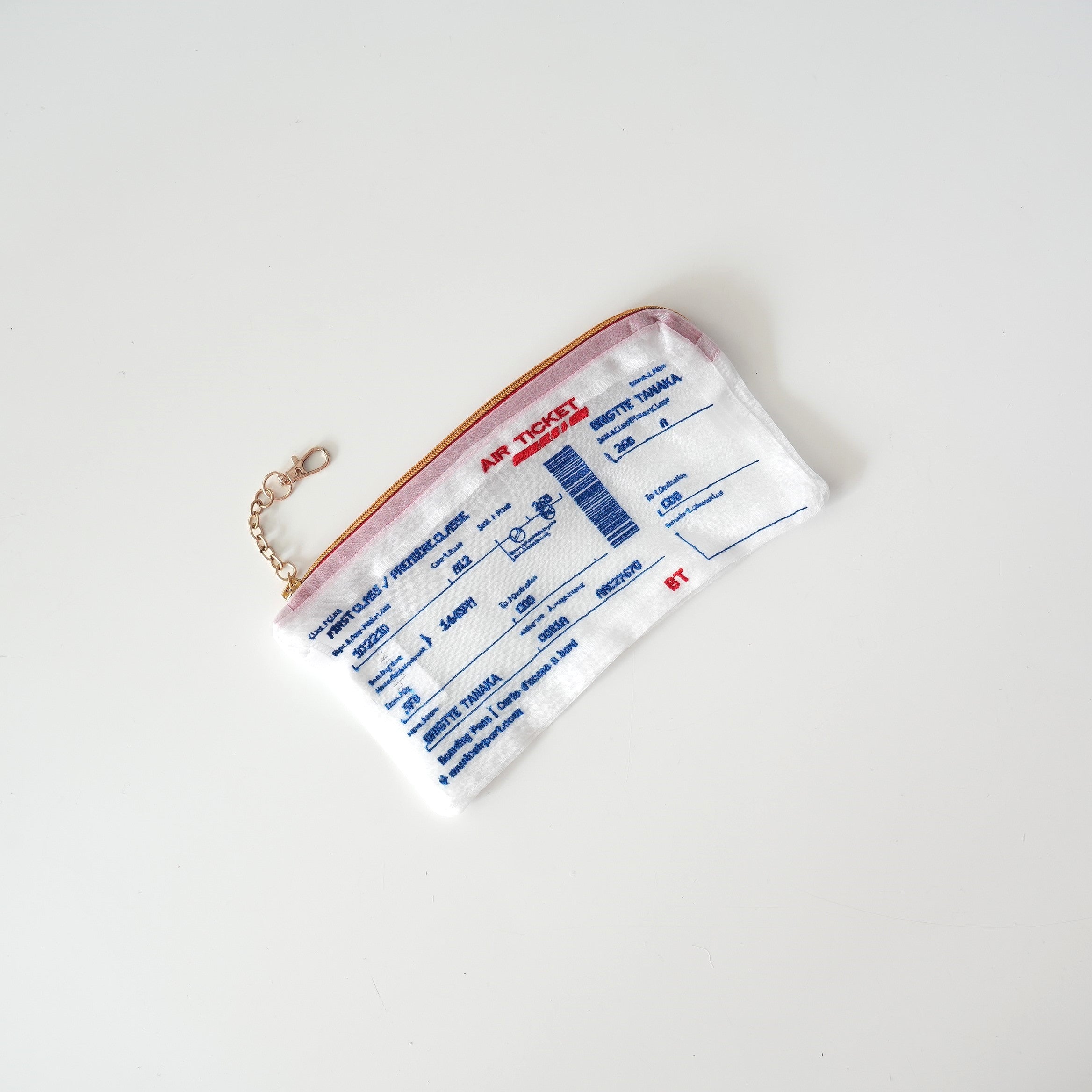 AIRTICKET POCHETTE KEY HOLDER