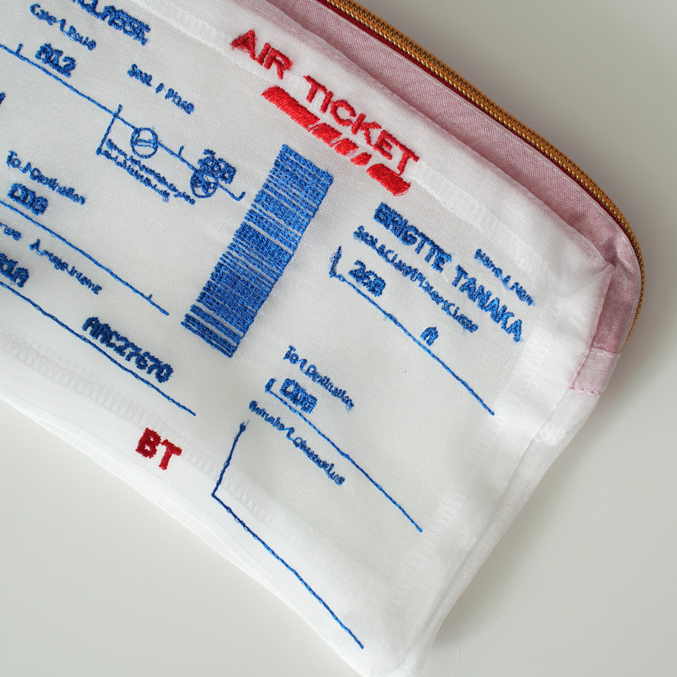 AIRTICKET POCHETTE KEY HOLDER