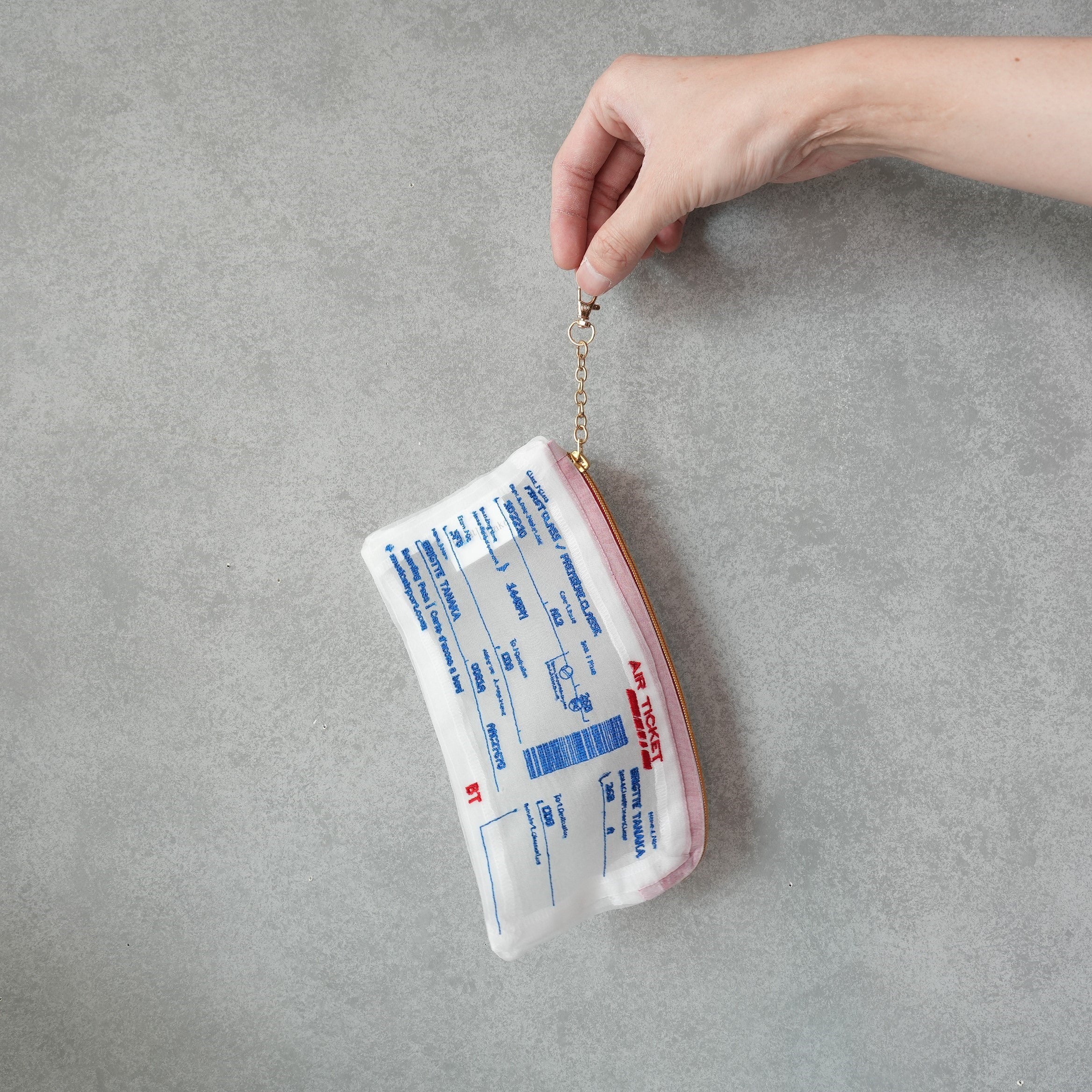 AIRTICKET POCHETTE KEY HOLDER