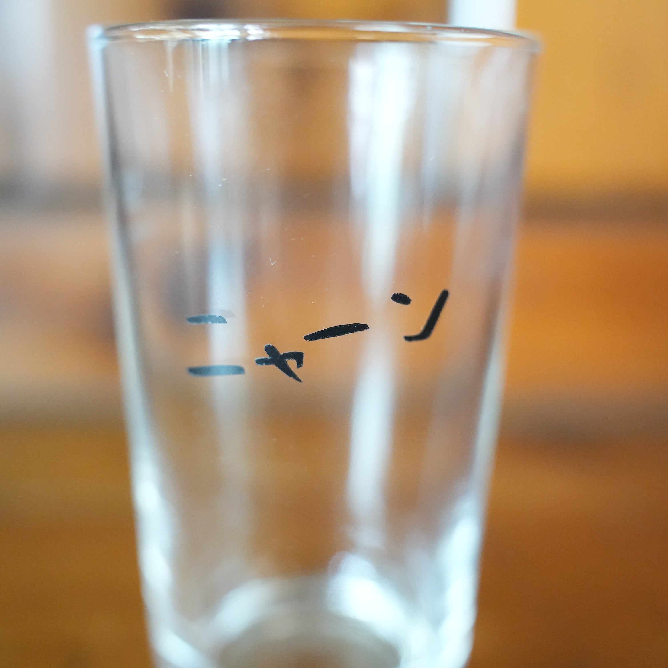 うそみたいなコップ　ニャーン