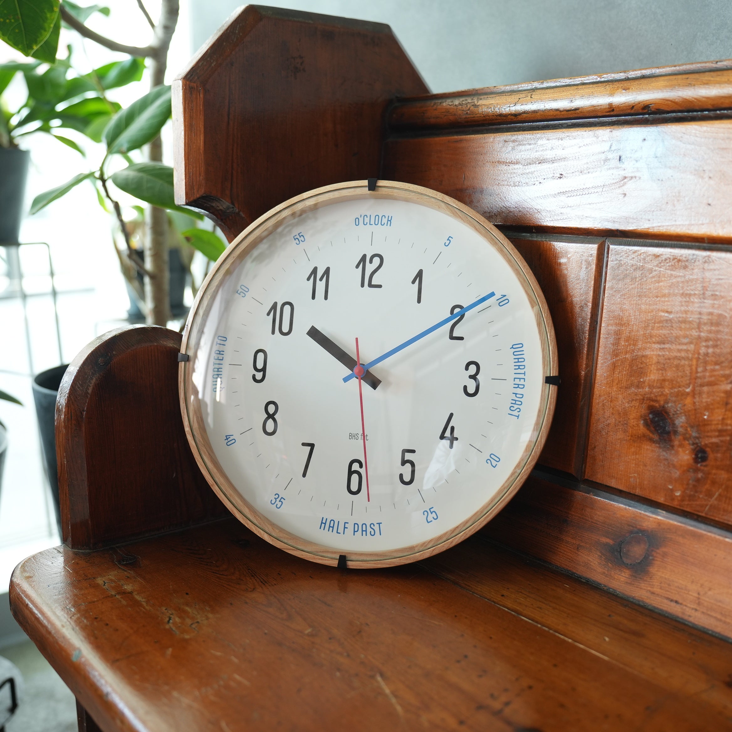 BAUHAUS Fonts Wall Clock Carlmarx