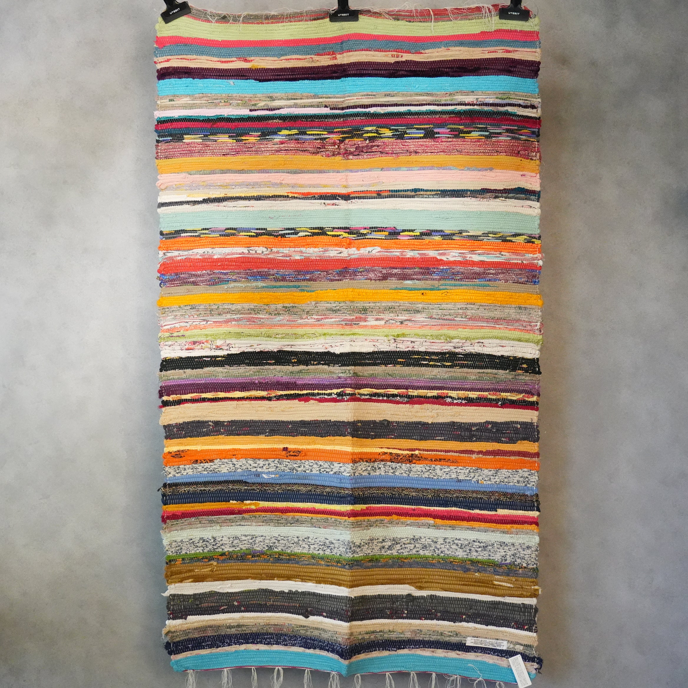 SCRAP FABRIC RUG E