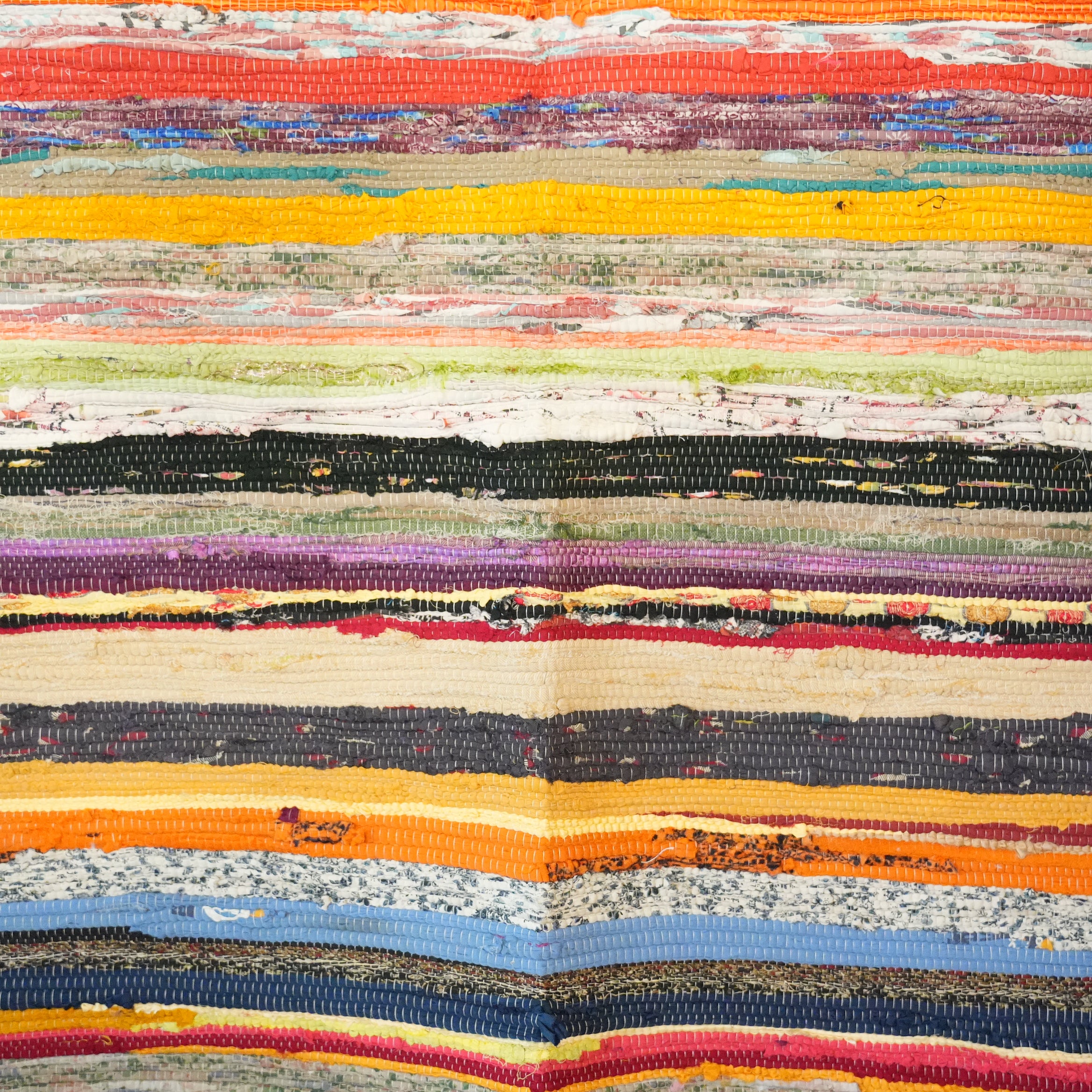 SCRAP FABRIC RUG E