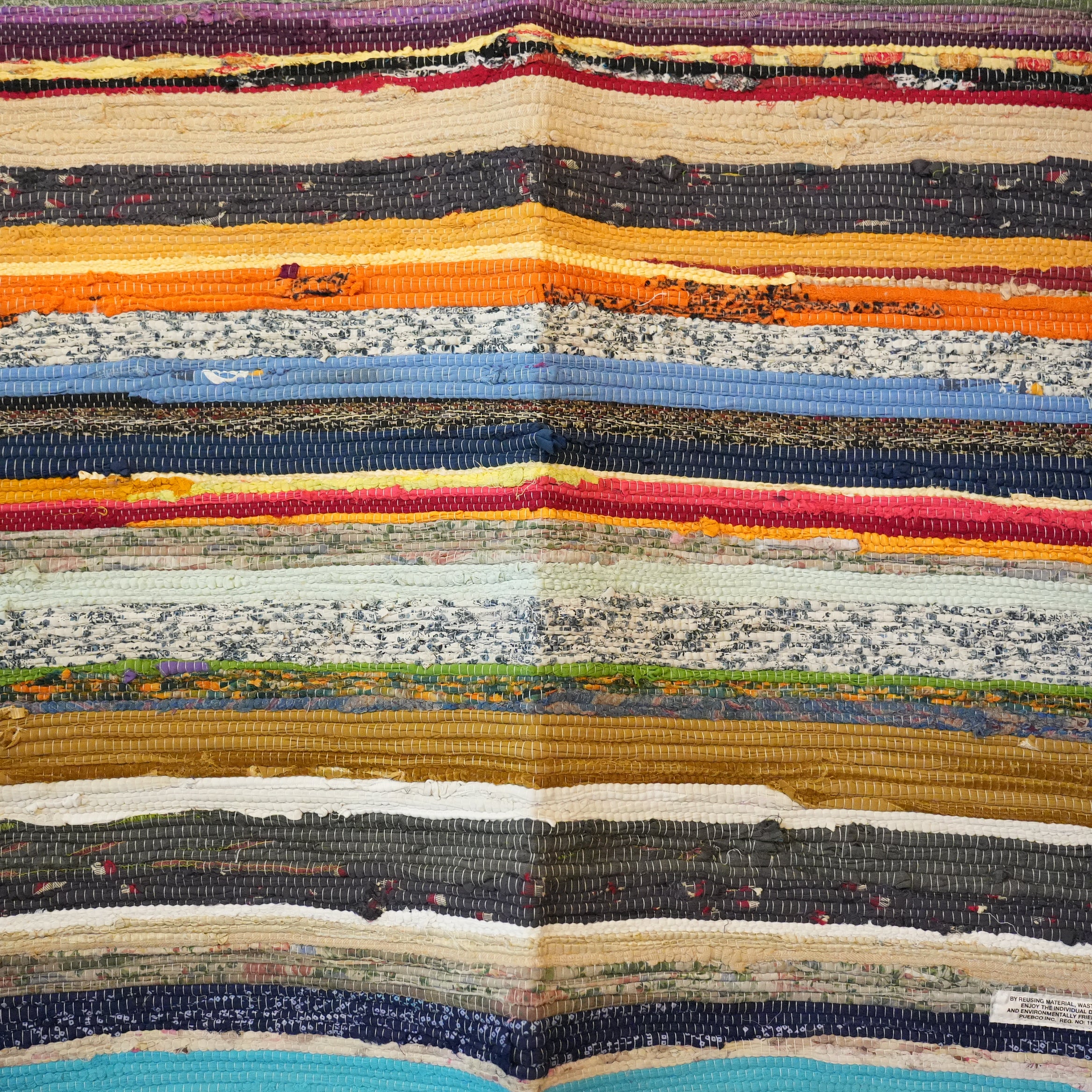 SCRAP FABRIC RUG E