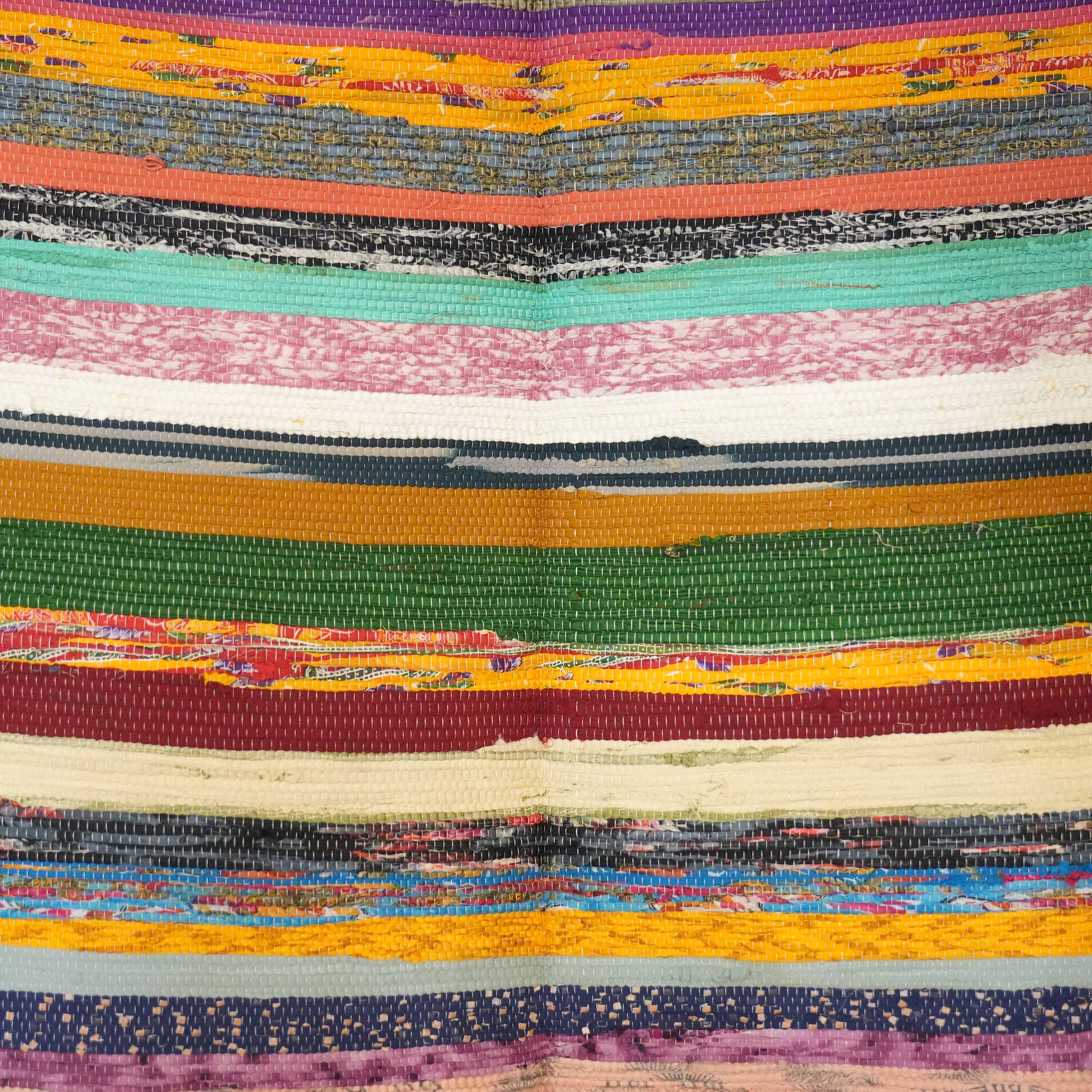SCRAP FABRIC RUG F