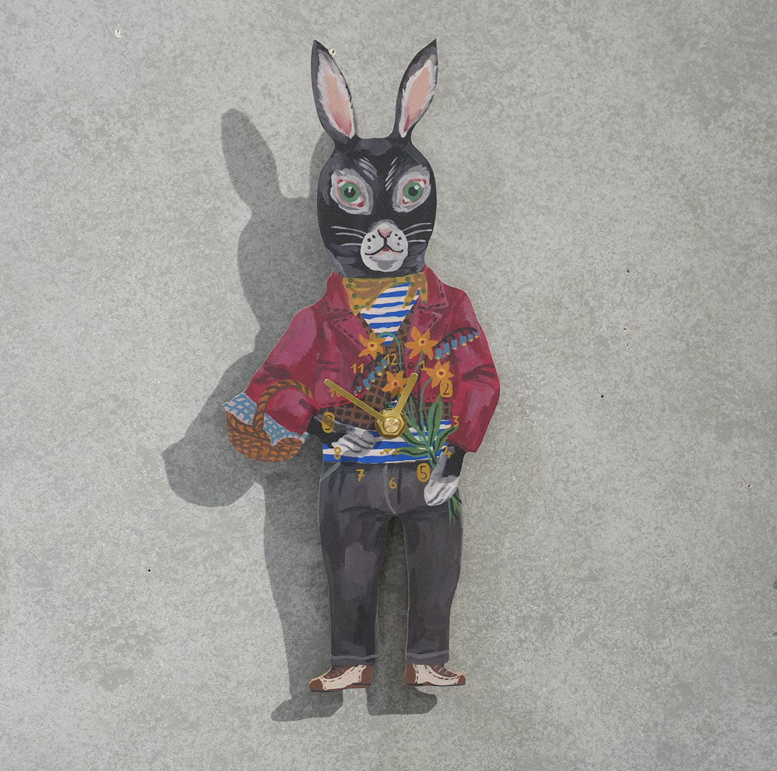 Nathalie lete Diecut clock　REGLISSE