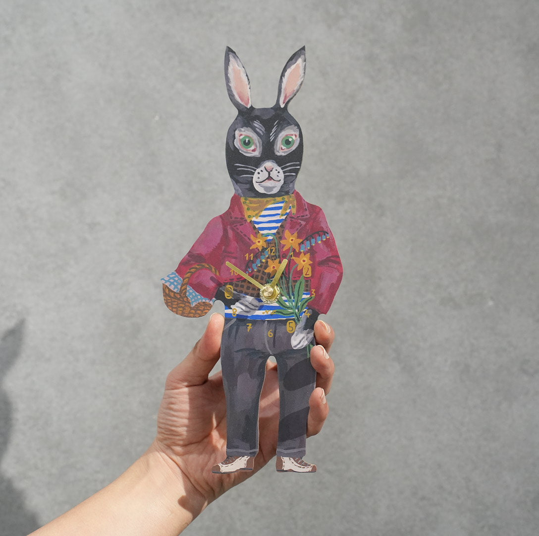 Nathalie lete Diecut clock REGLISSE