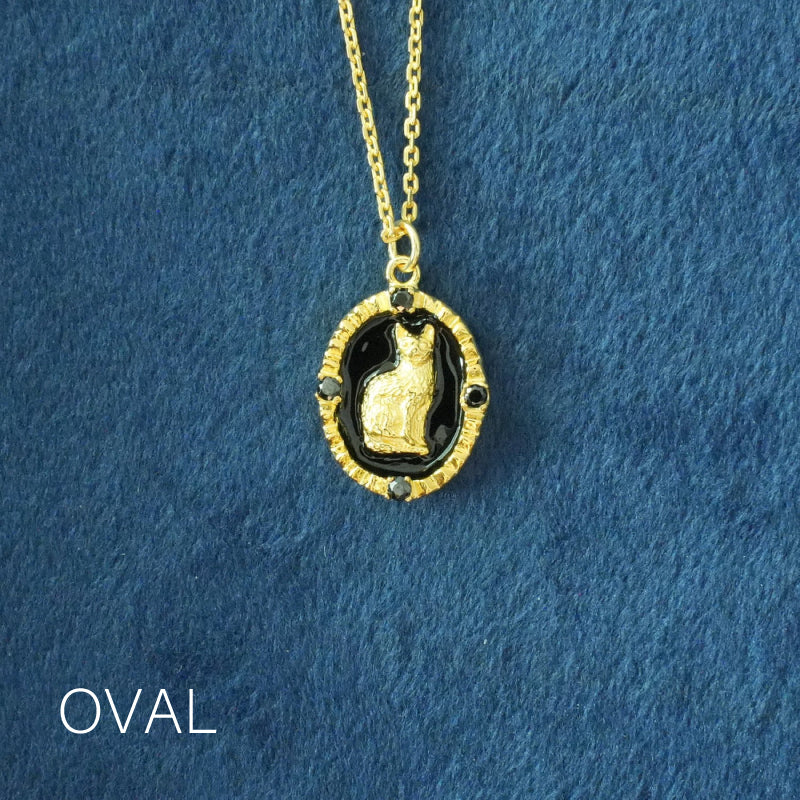 MUR MUR CAT RADIUS NECKLACE