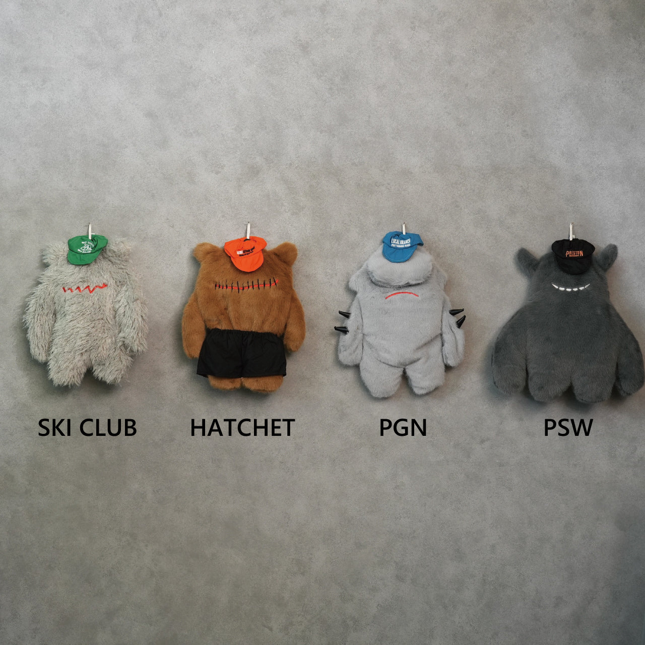 FOUND SOUVENIR STREET MONSTER HOT-WATER BAG COVER