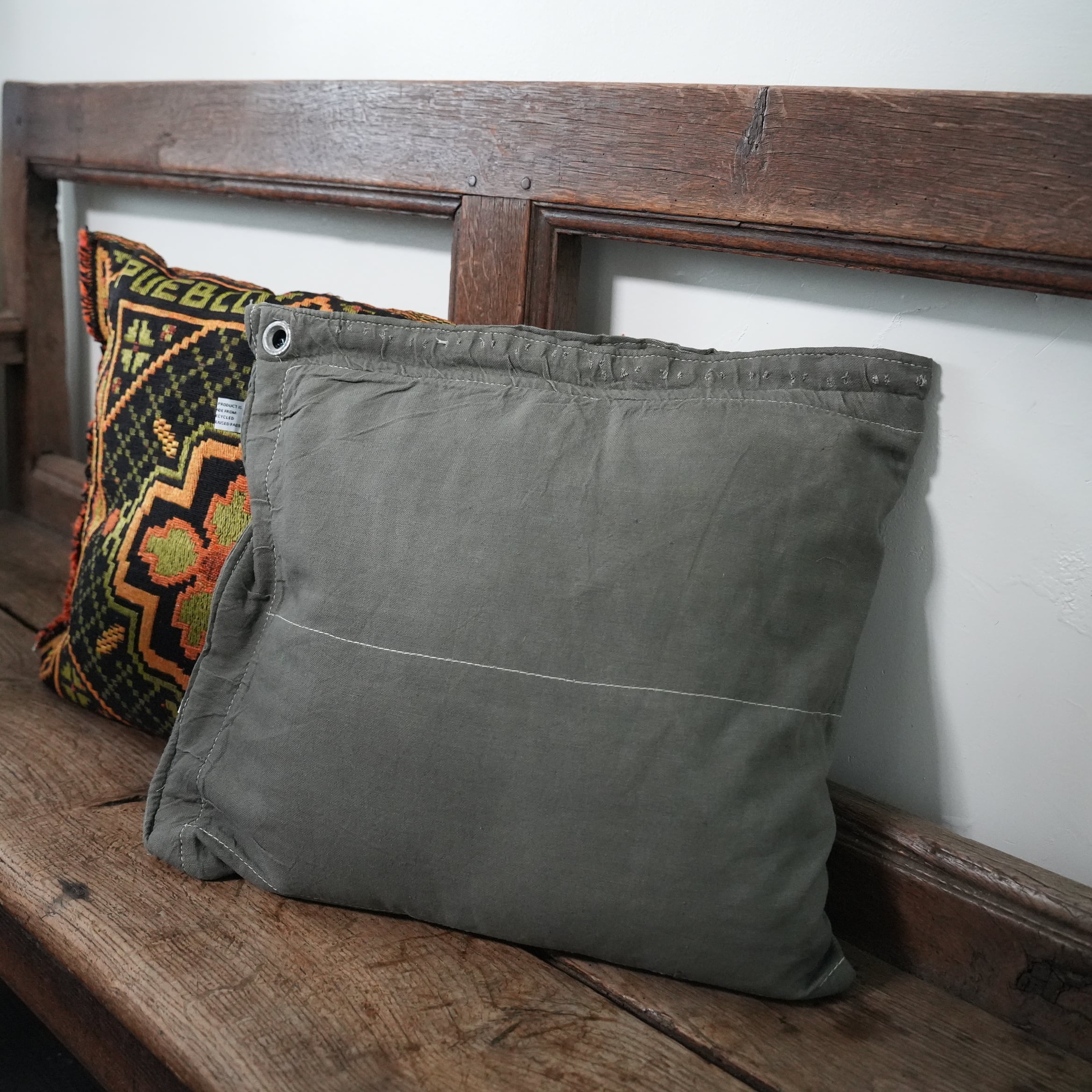 Vintage Machine Cover Fabric Cushion