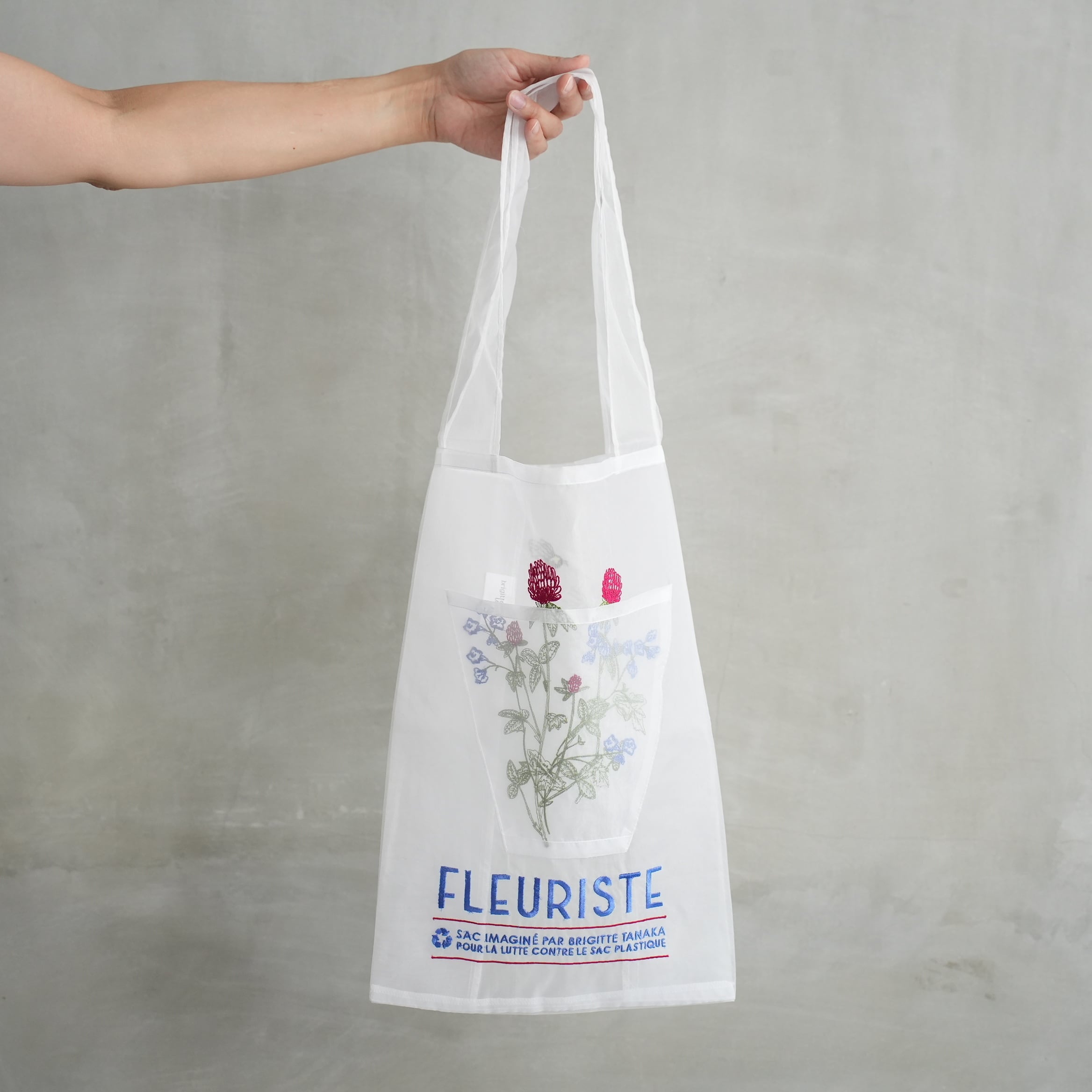 Fleuriste Bag　Rouge