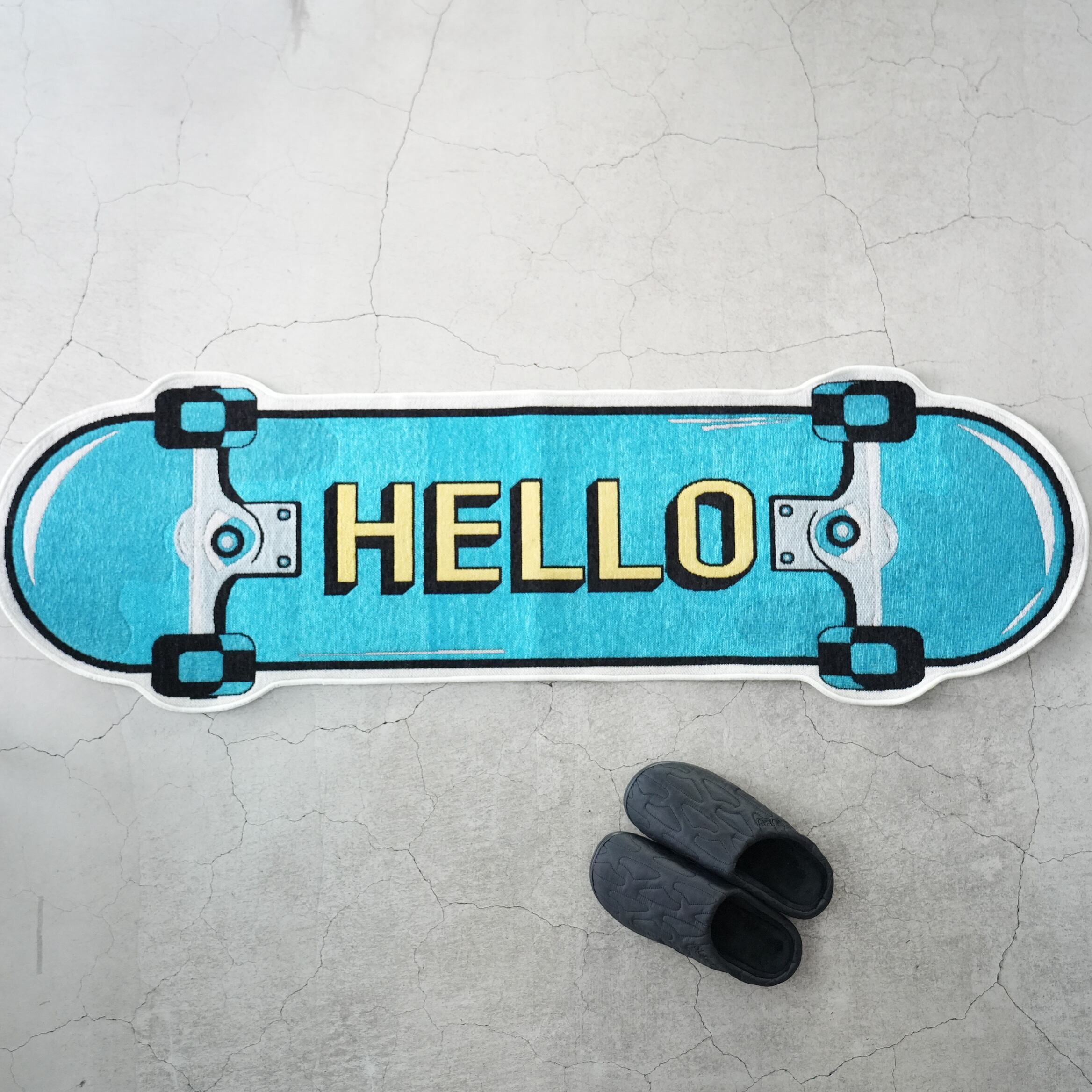 Motif Rug Mat　Skateboard Large