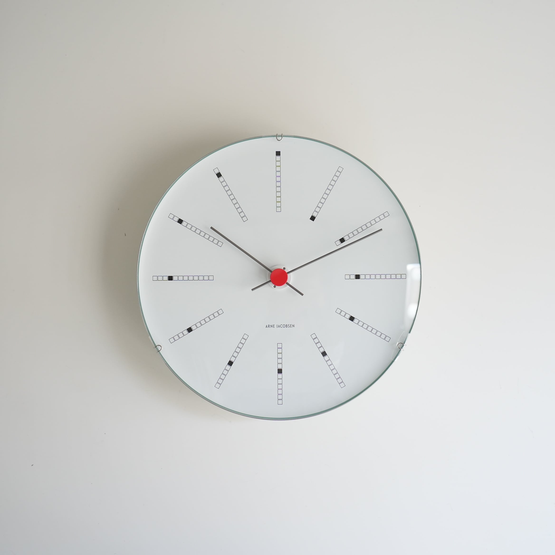 ARNE JACOBSEN Wall Clock Bankers 210mm