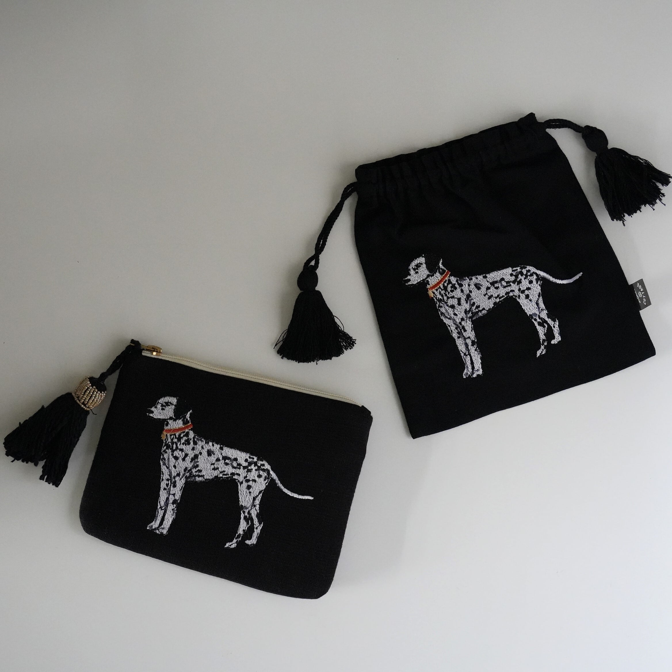 Dalmatian Flat Pouch