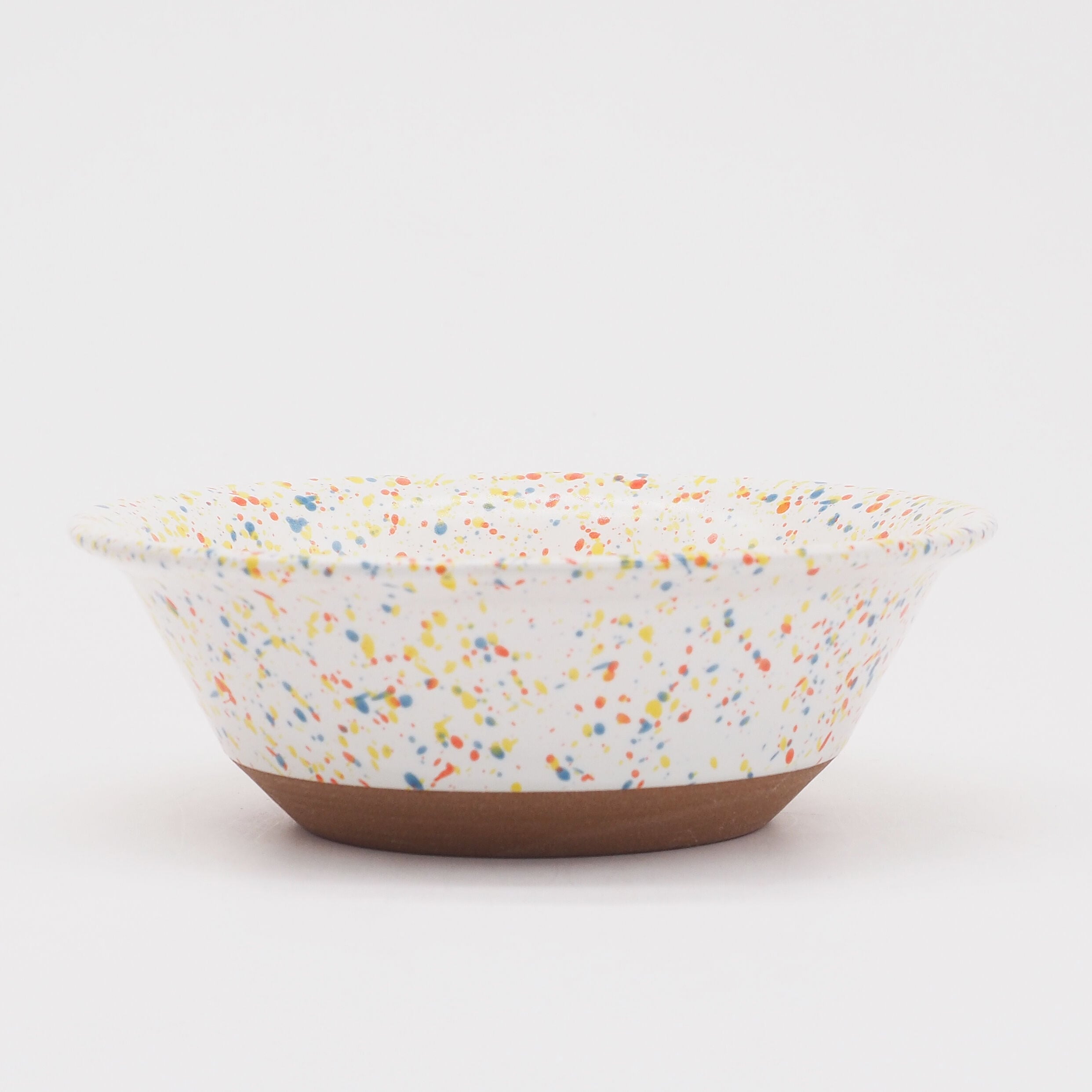 CHIPS BOWL SPLASH WHITE-ORANGE