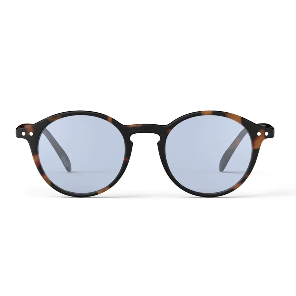 SUNGLASS IZIPIZI #D TORTOISE/Light Blue Lenses