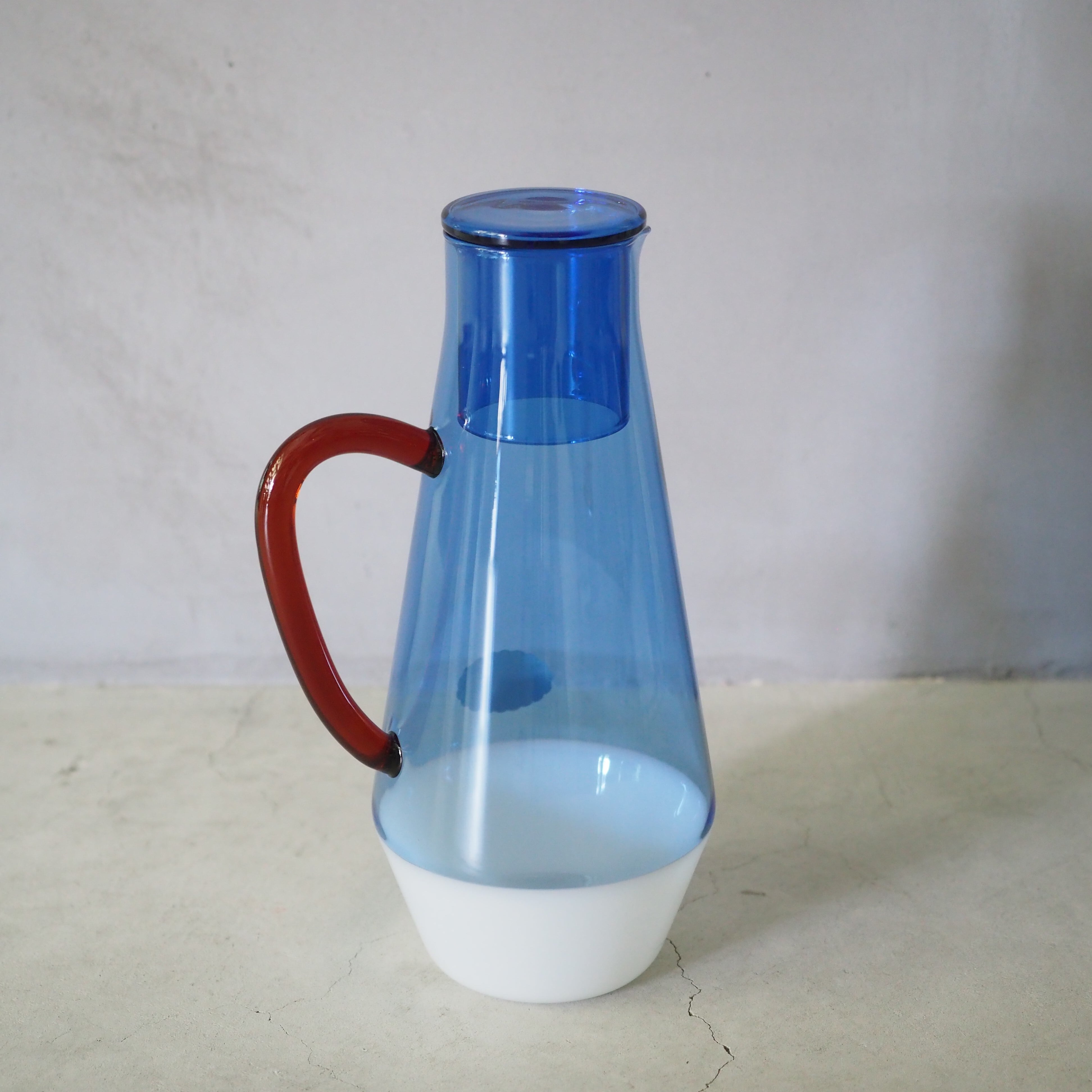 TWO TONE CARAFE　Blue