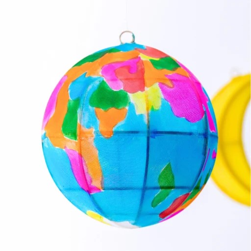 Bamboo Planets Mobile
