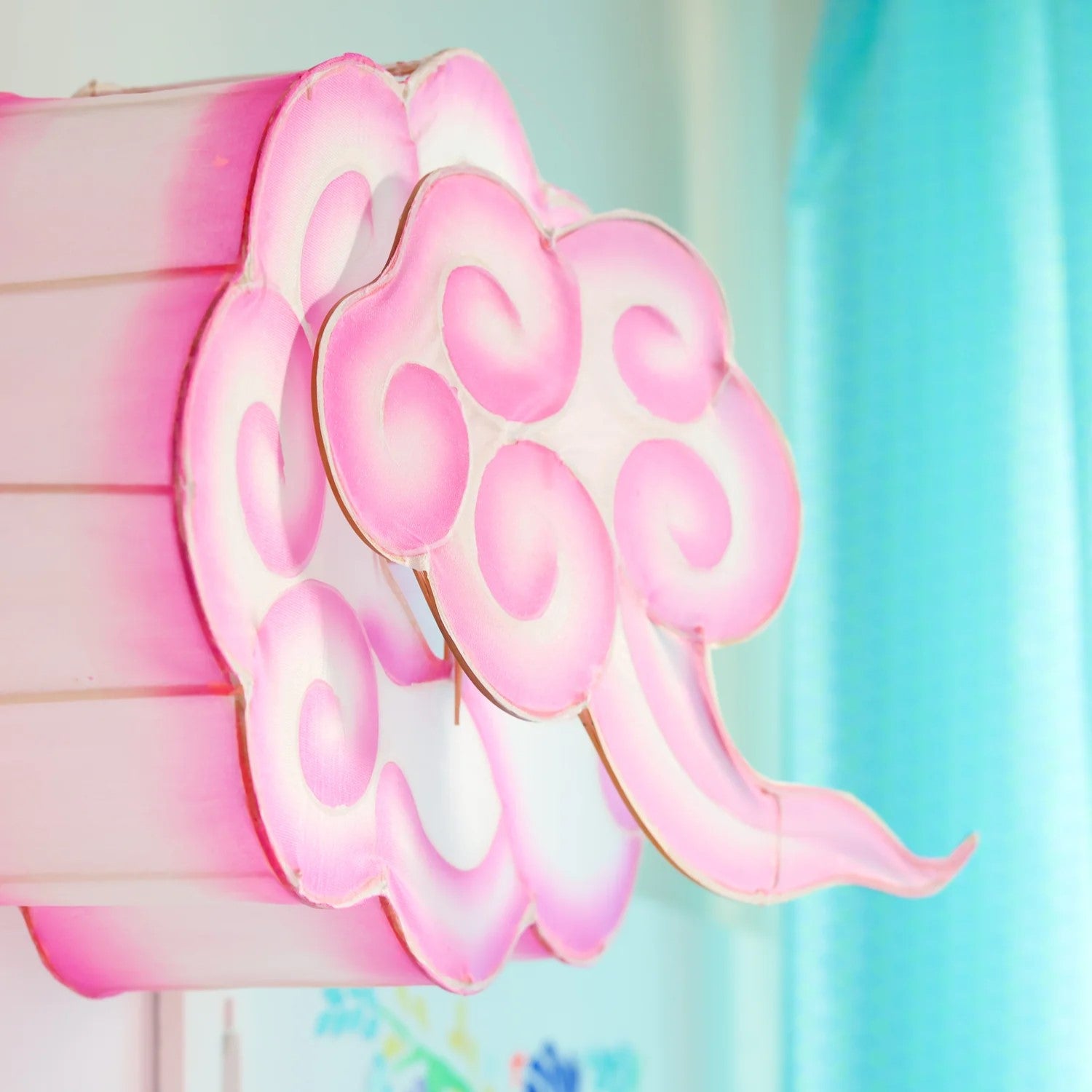 Bamboo Cloud Lantern　Pink