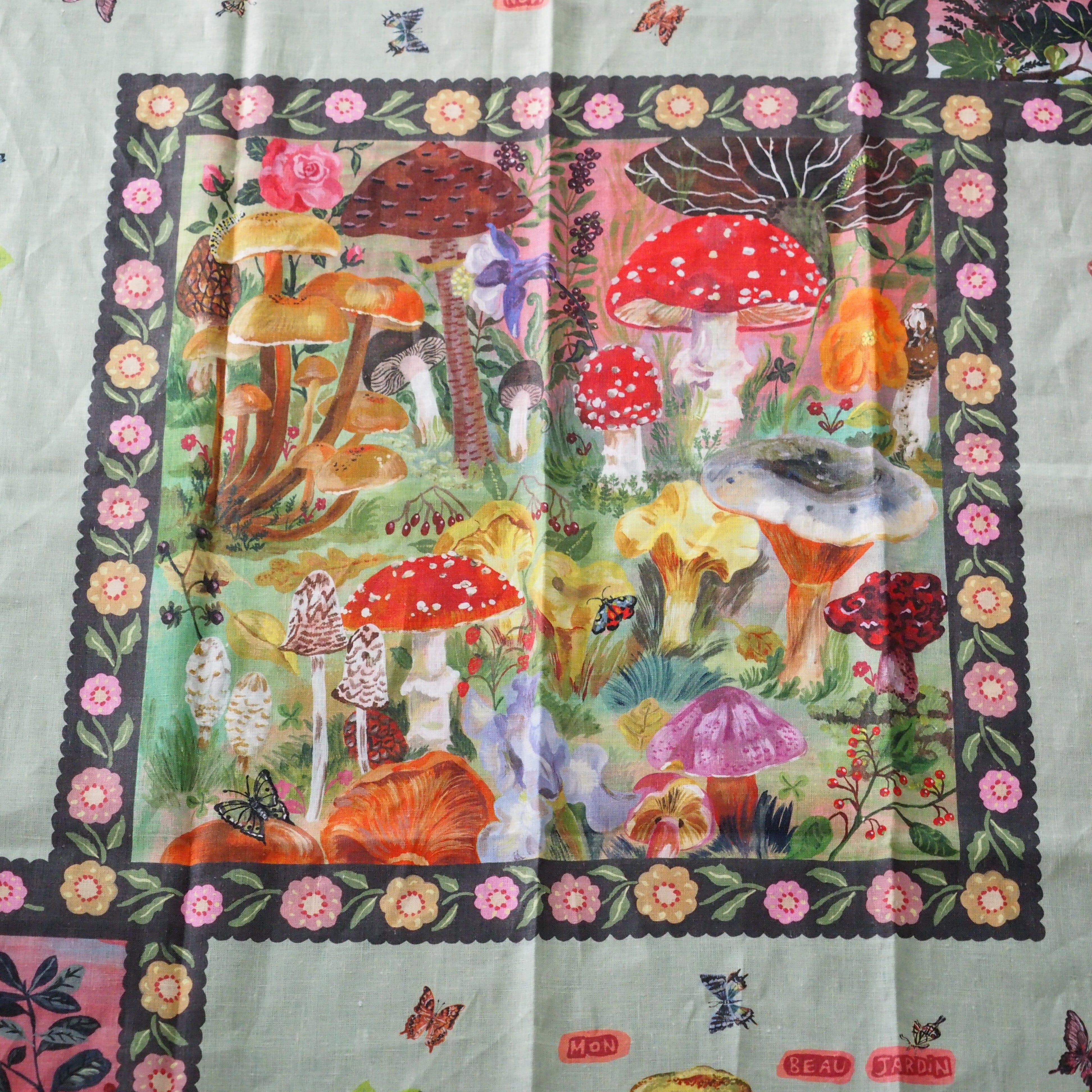 Nathalie Lete Mushrooms Table Cloth