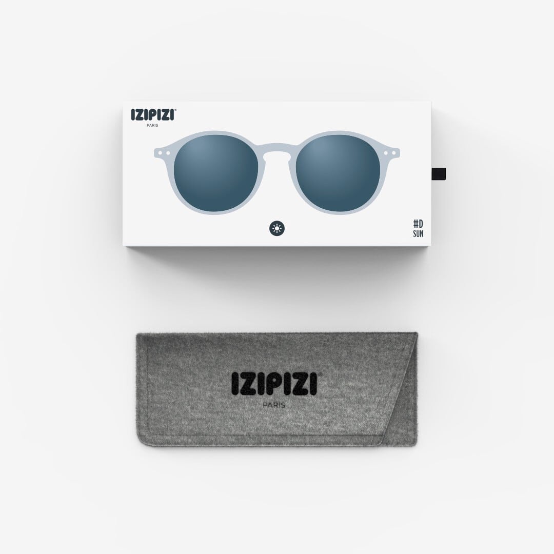 SUNGLASS IZIPIZI #D FROZEN BLUE / Blue Lenses