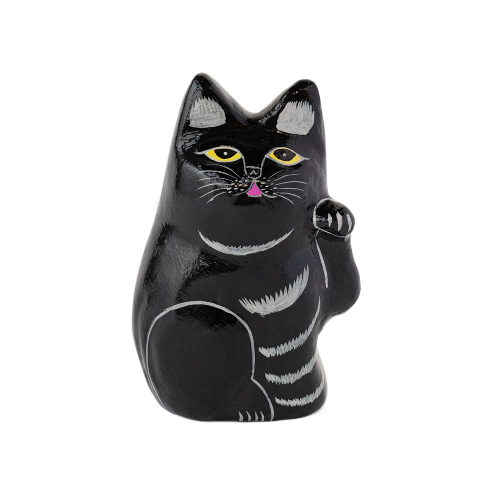 Paper Mache Cat Doll