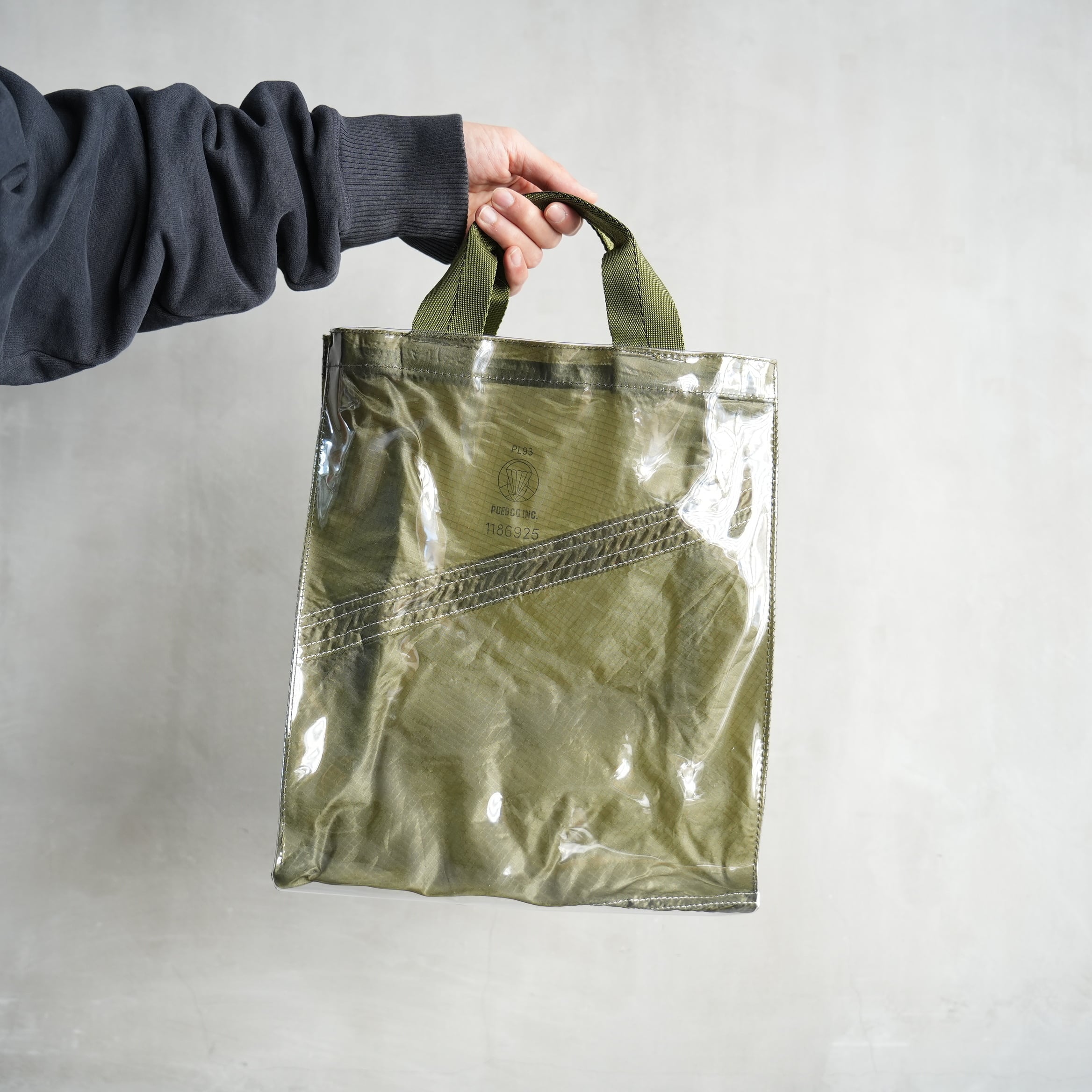 Covered Parachute Document Bag