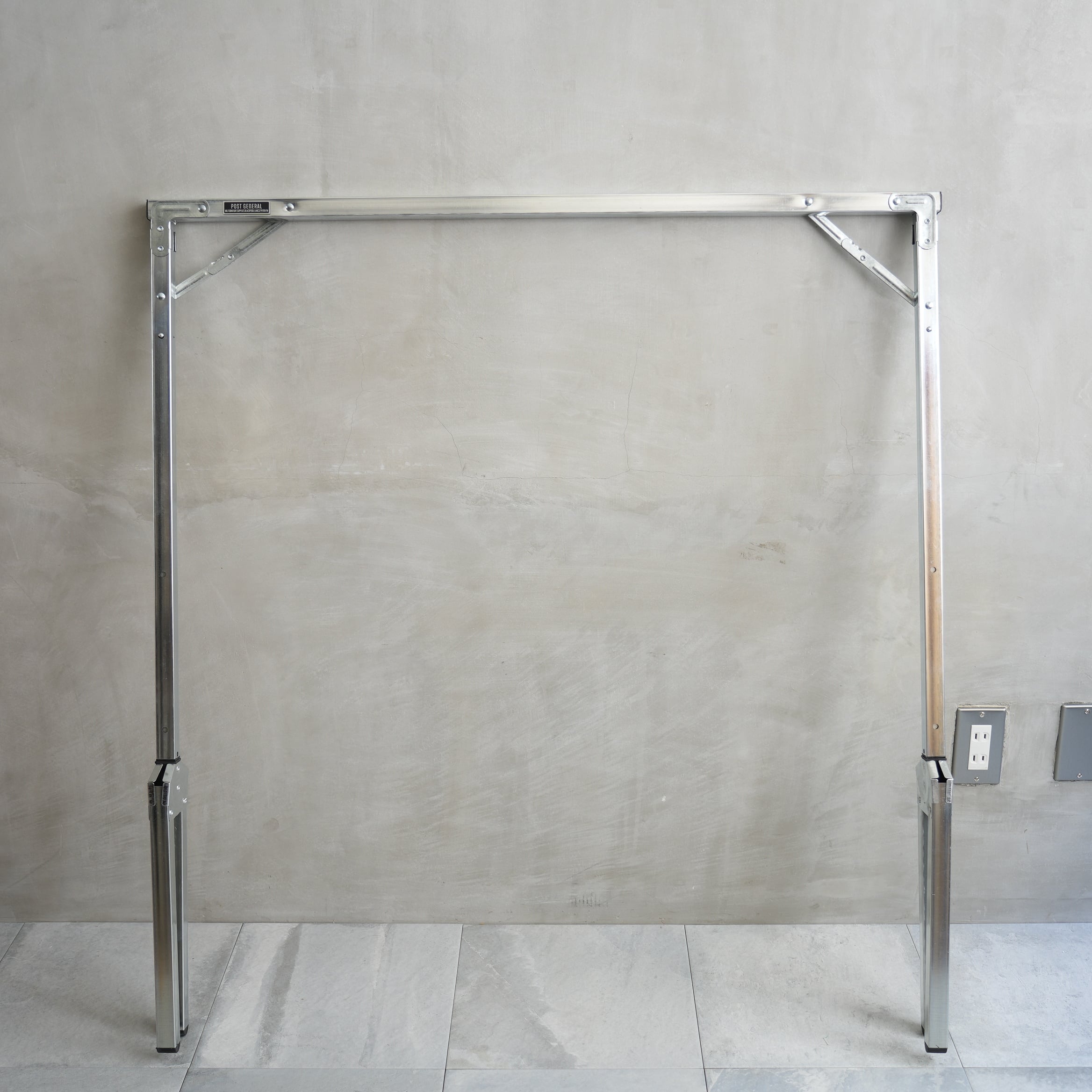 EXHIBITION FOLDABLE HANGER RACK　シルバー