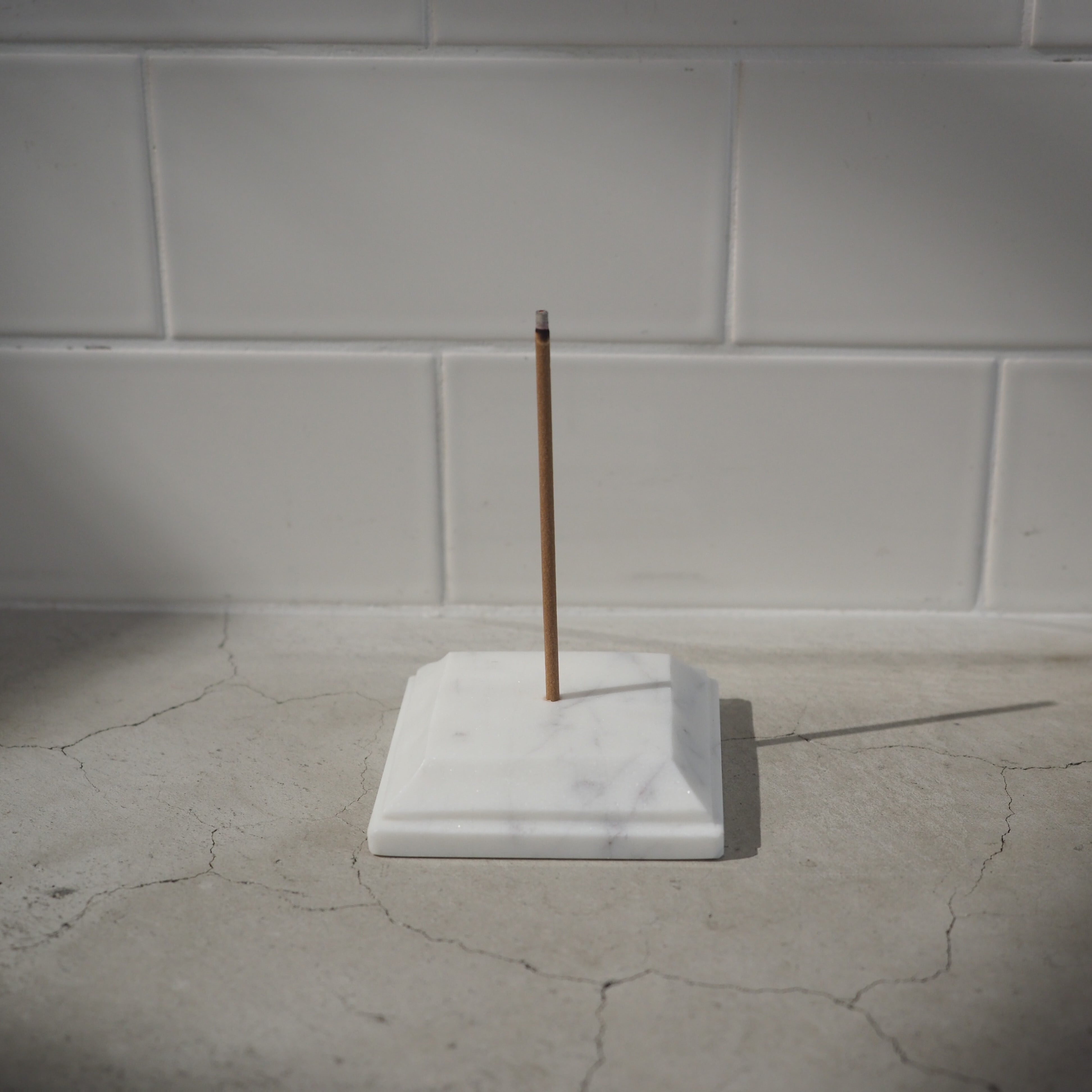 MARBLE INCENSE HOLDER SQUARE