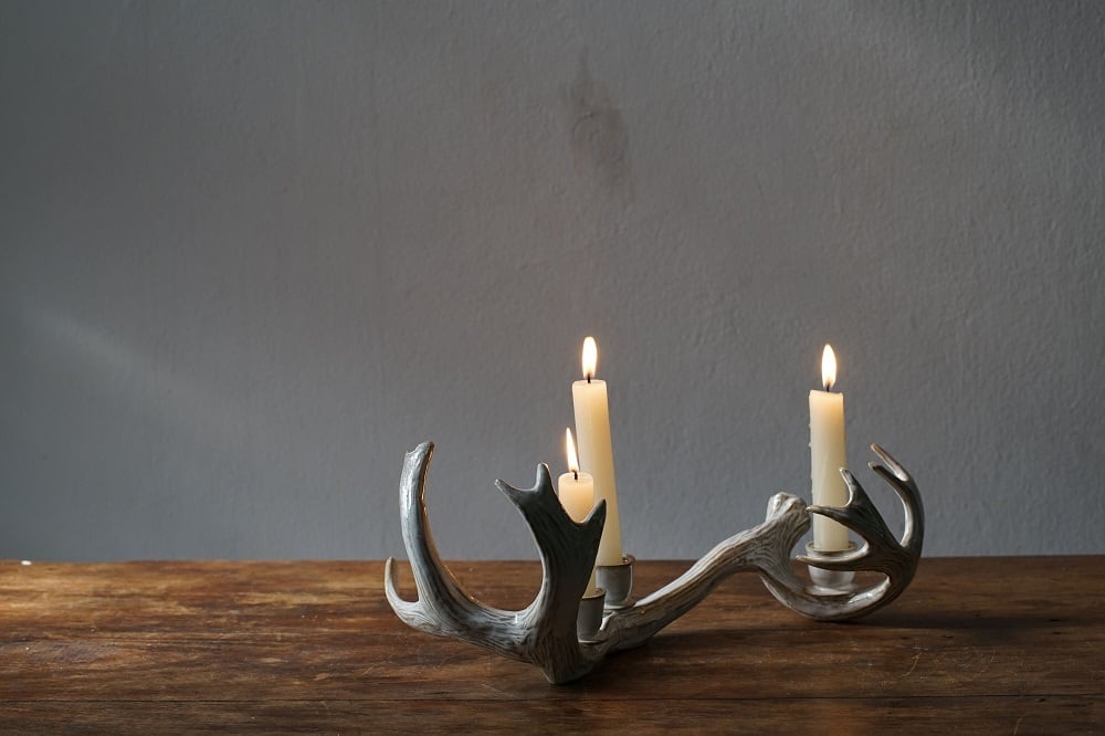 Antler Candle Holder ANT-006