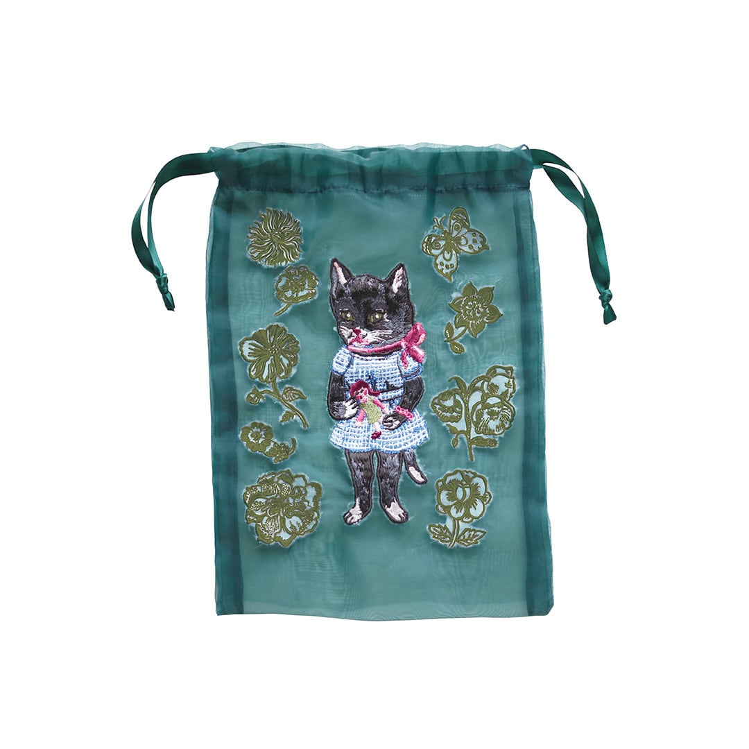 Nathalie Lete Organdy Drawstring Pouch