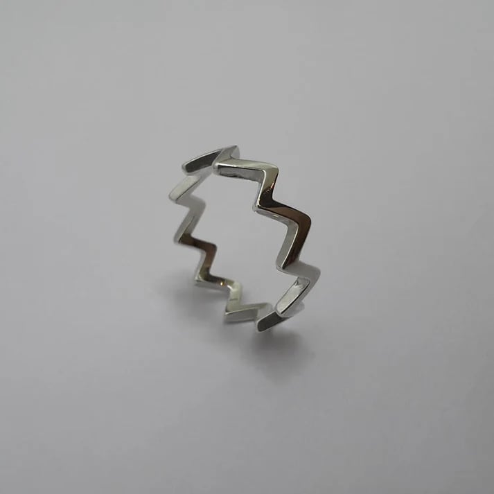 zig zag ring SV925