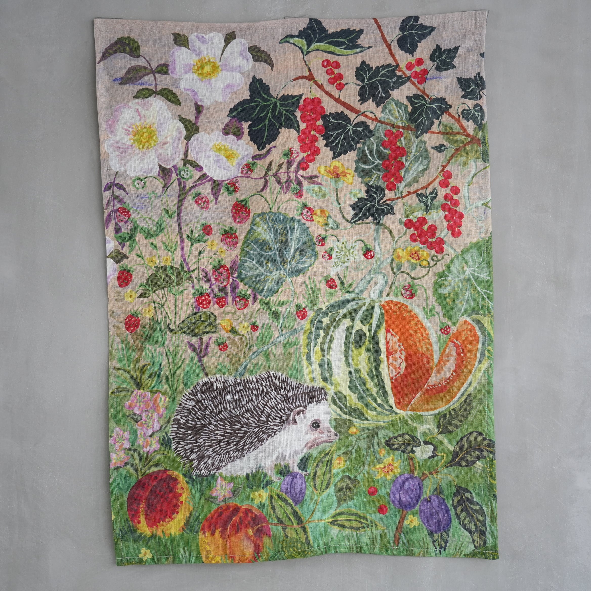 Nathalie Lete　Mes Amis Du Potager Tea Towel