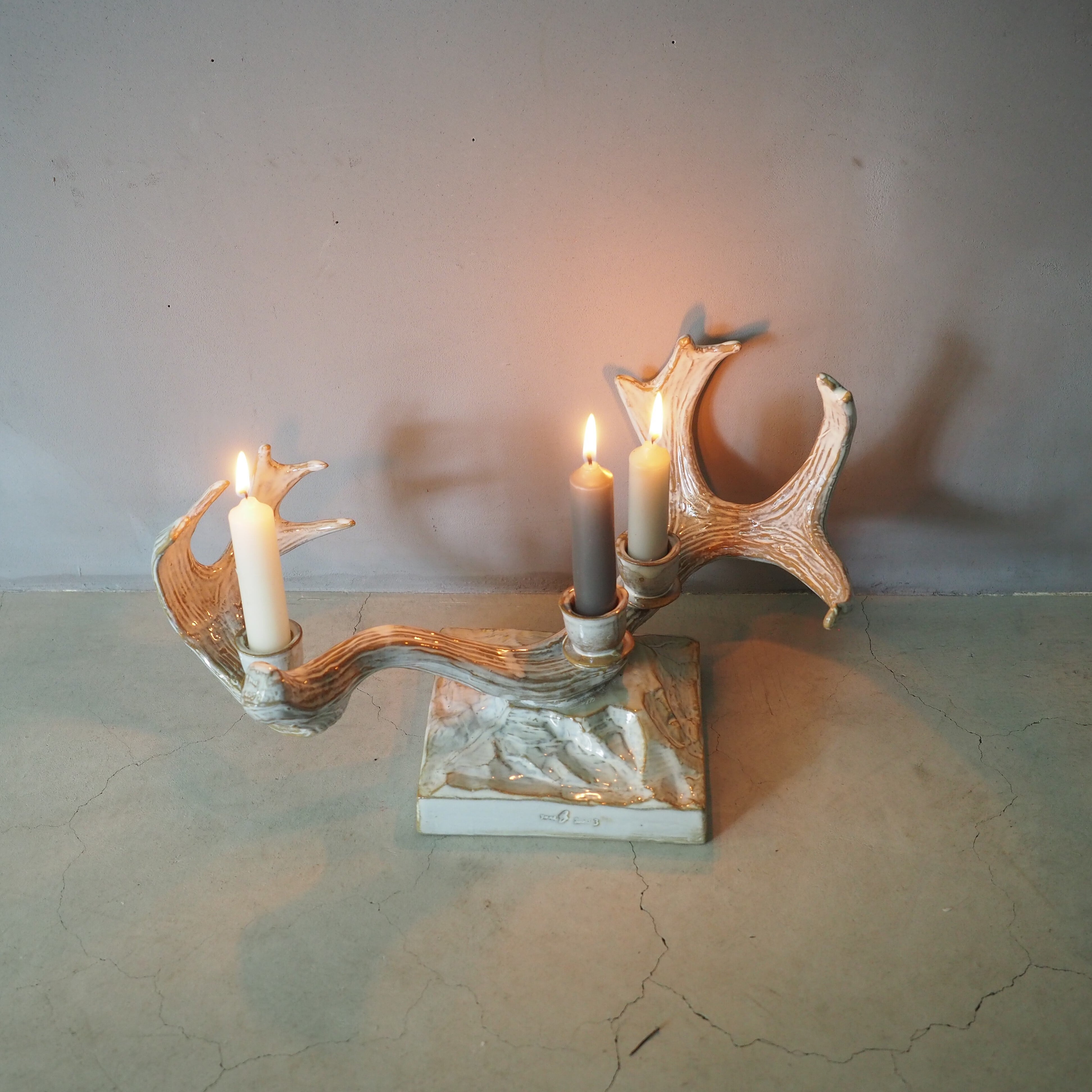 Antler Trophy Candle Holder ANT-005