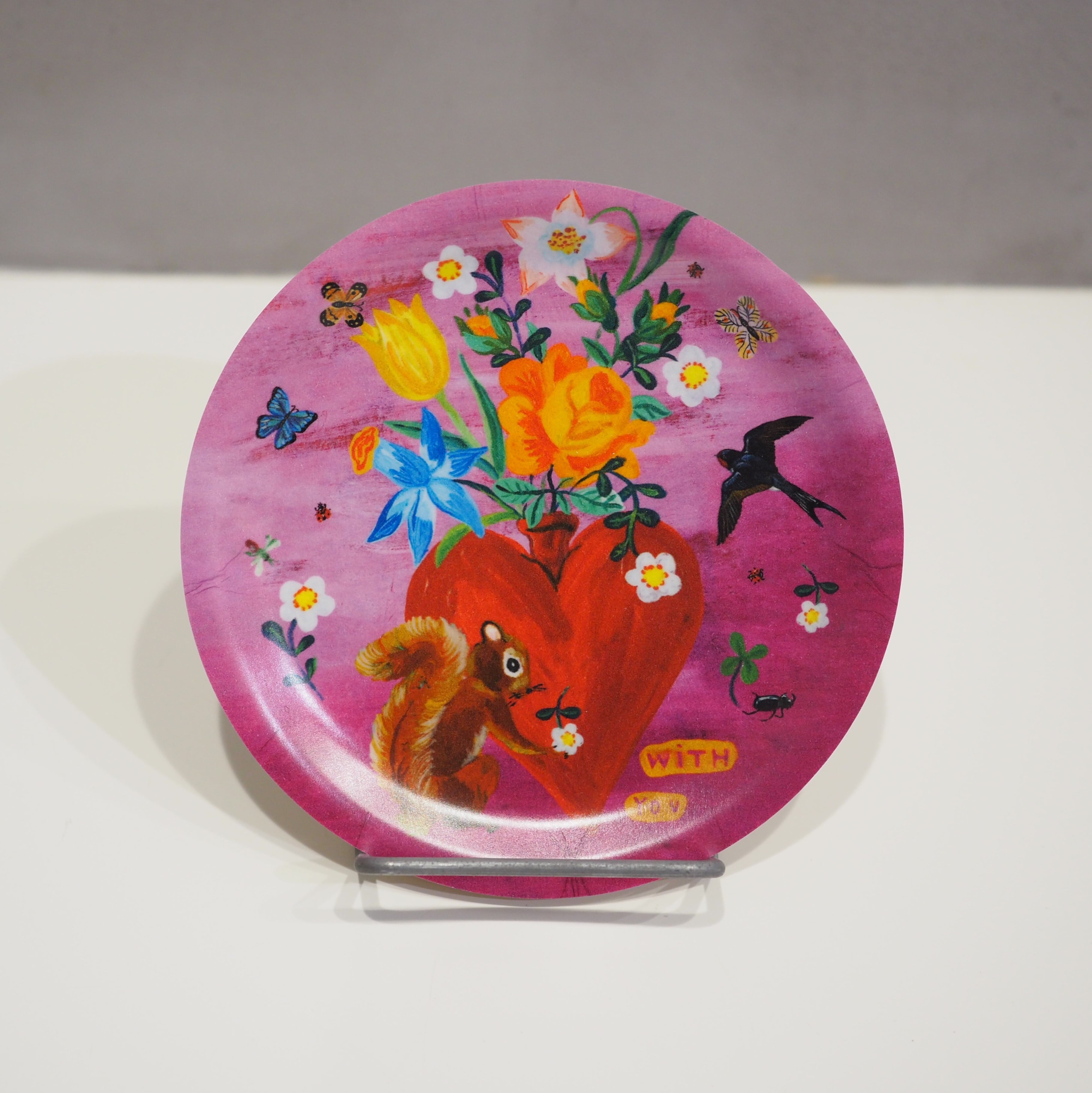 Nathalie Lete　Heart&Squirrel Mini Tray