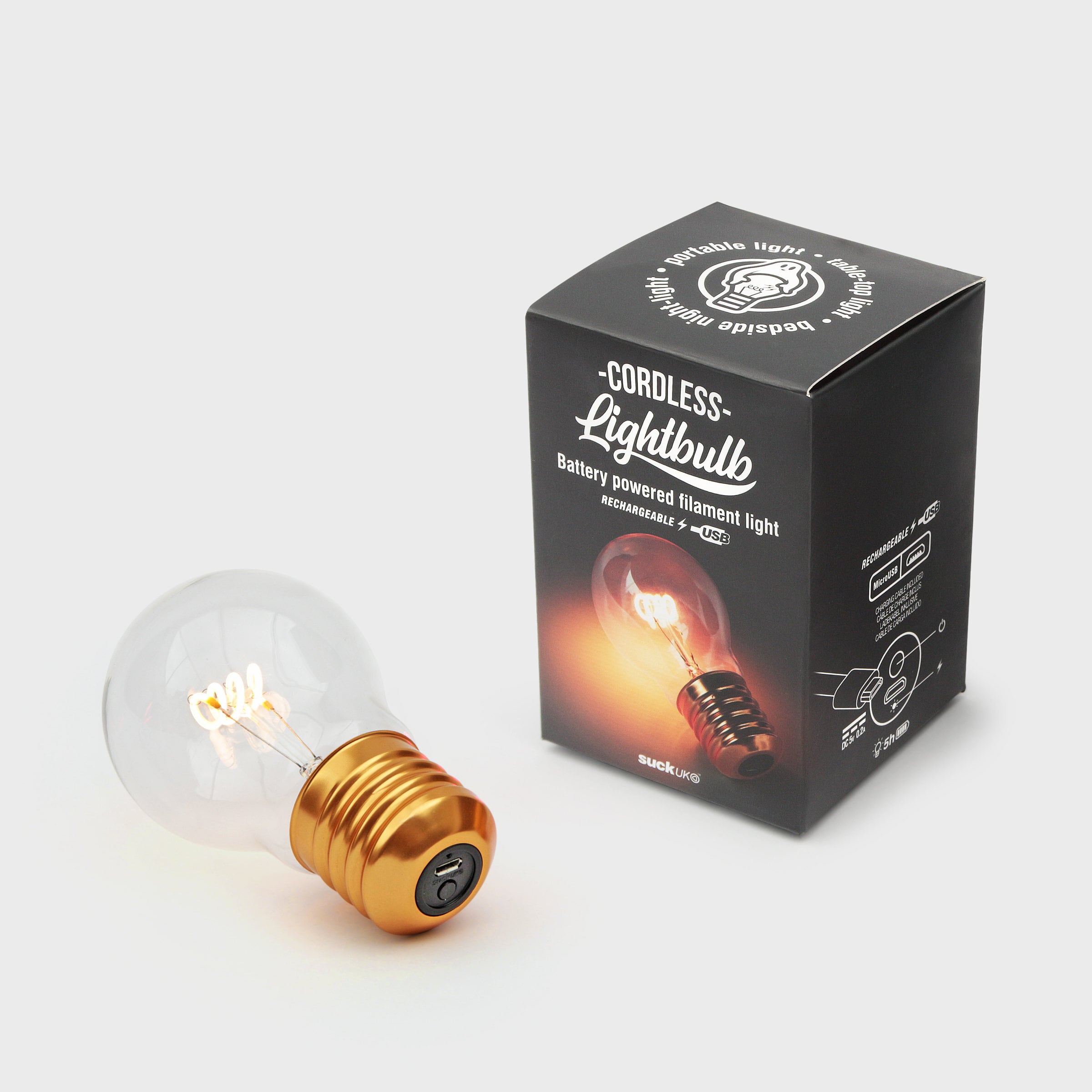 Cordless Lightbulb　Filament