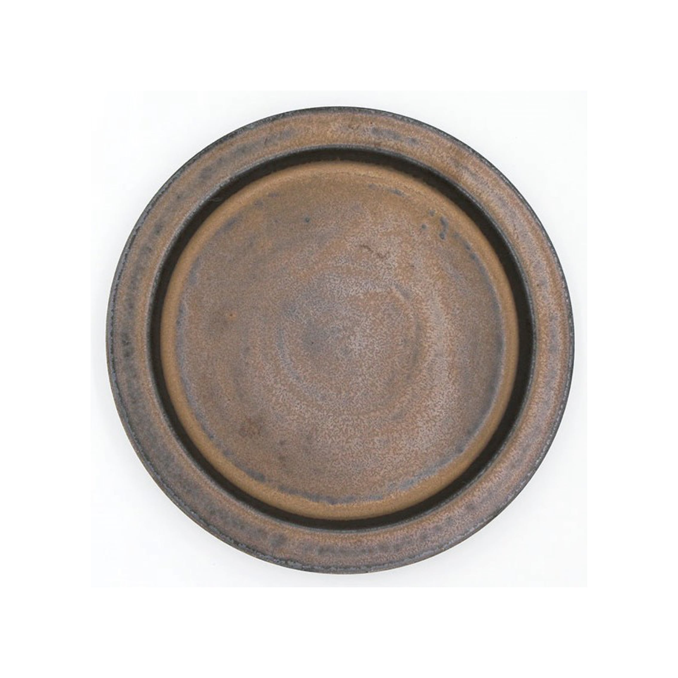 Ancient Pottery Plate L　Brass