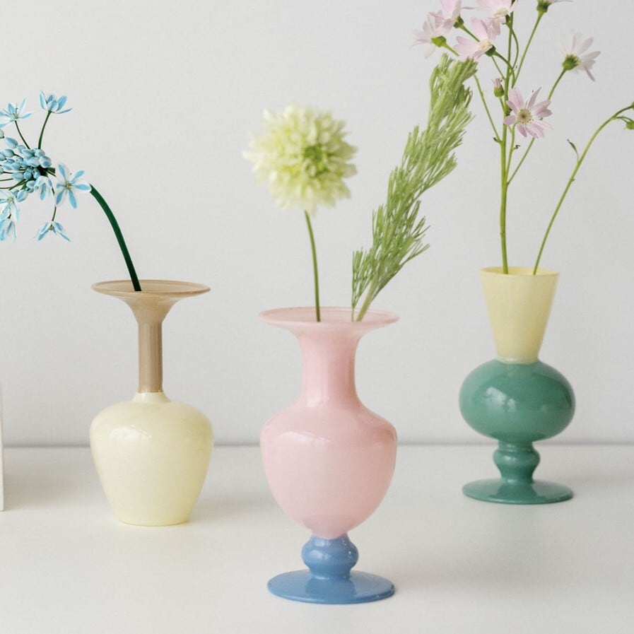 TWO TONE MINI VASE