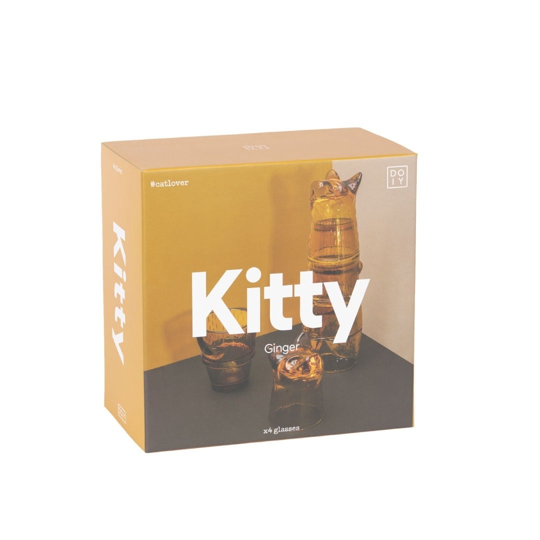 Kitty Stackable Glass “Ginger”