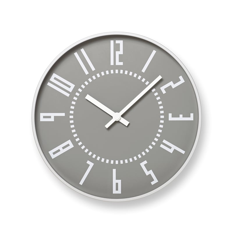 eki wall clock  Gray