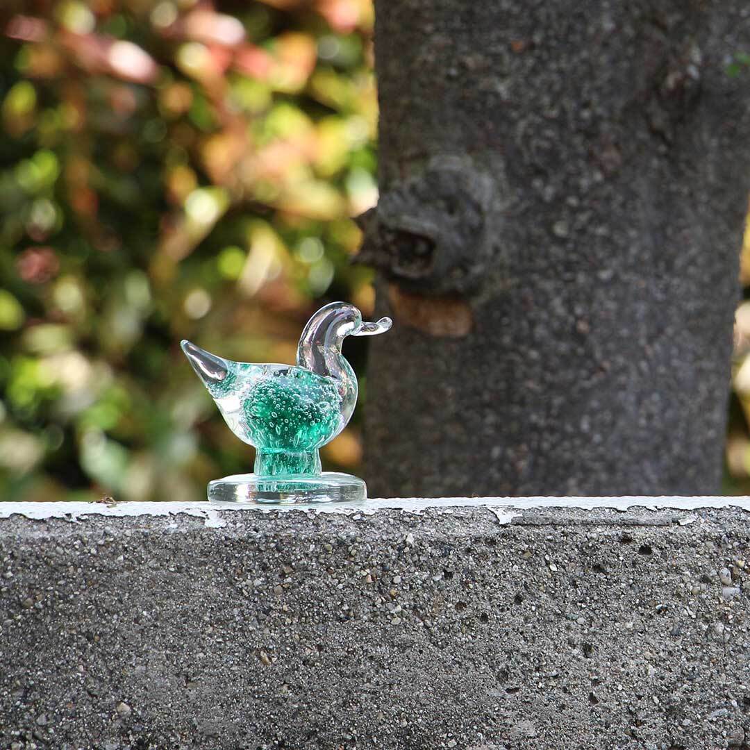 Glass Objet 　Duck